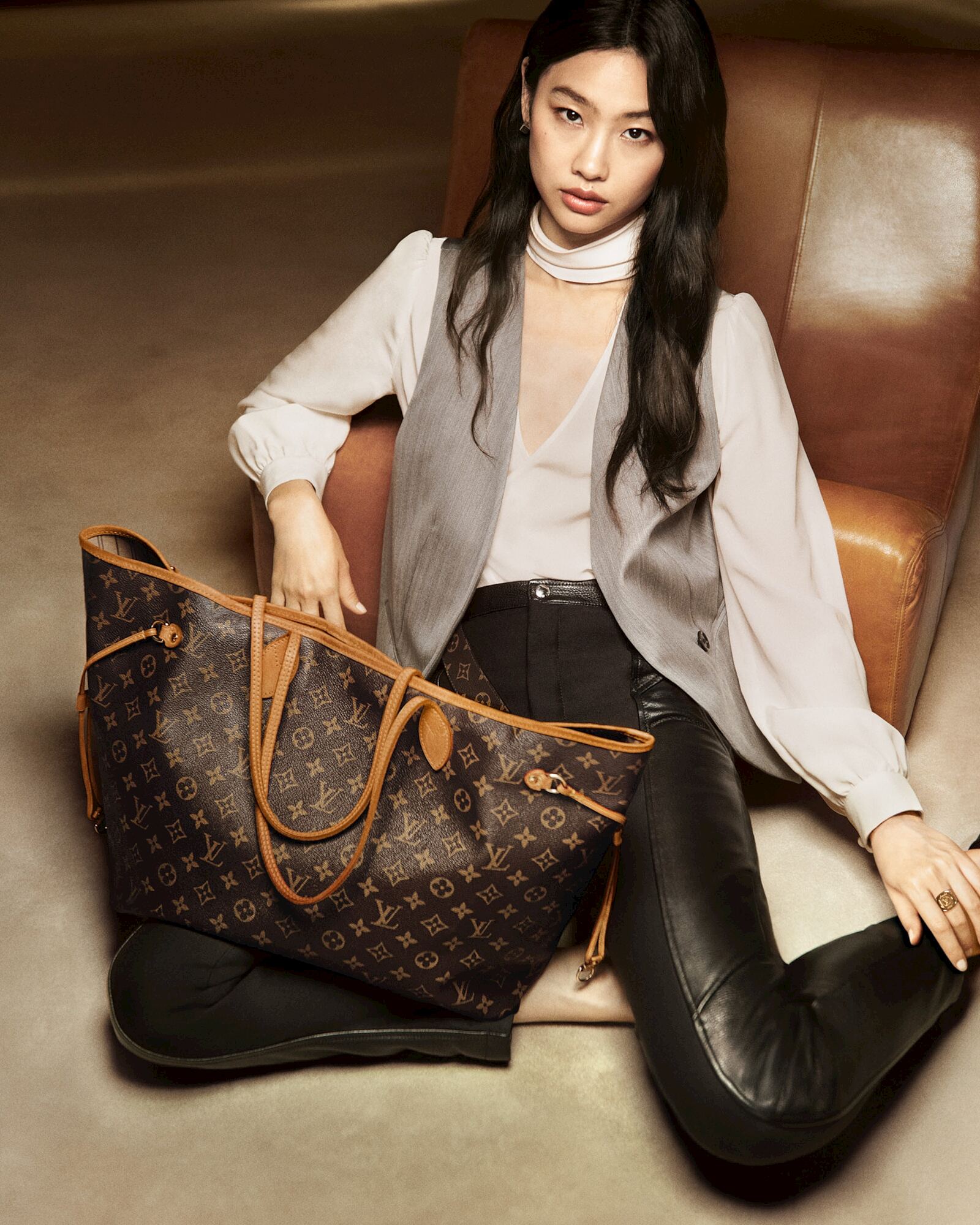 Louis Vuitton バーガンディ柄手袋 Monogram 周年纪念系列Neverfull 手袋| 路易威登LOUIS VUITTON官方线上