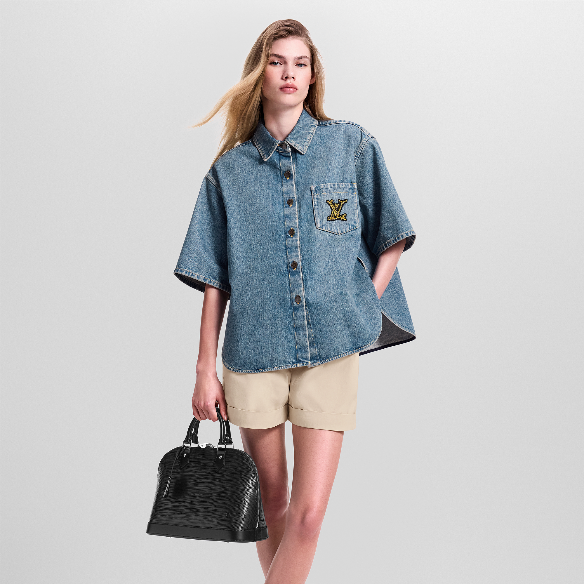 Leather -- ALMA Small Handbag