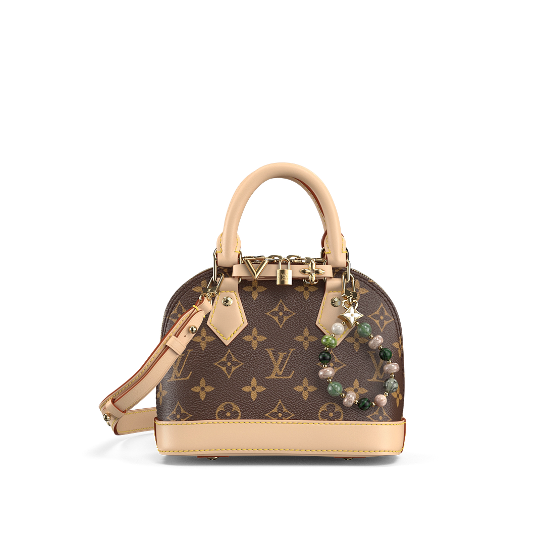 Stitching -- ALMA Mini Handbag LV&I Set