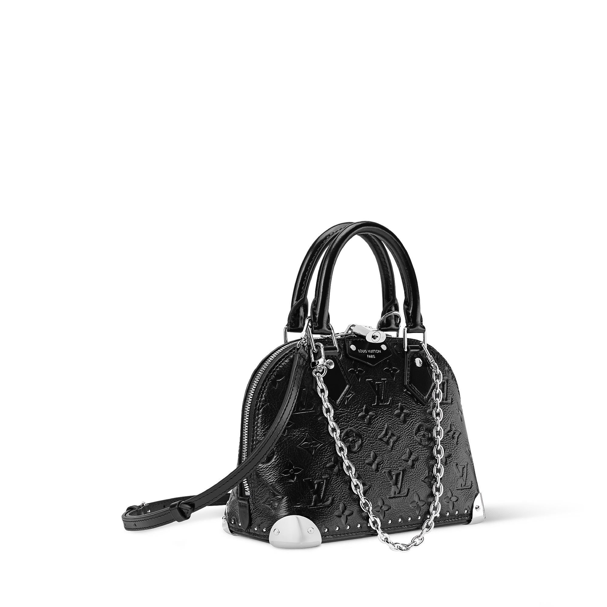 Leather -- ALMA TRUNK BB handbag