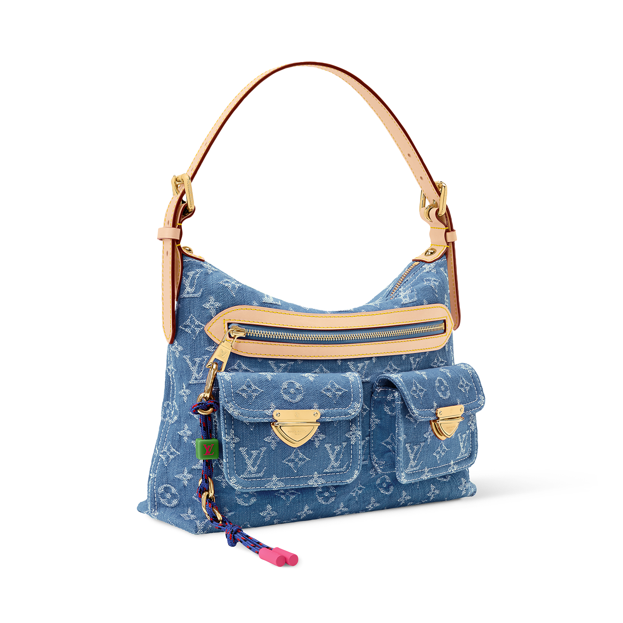 Leather -- BAGGY handbag