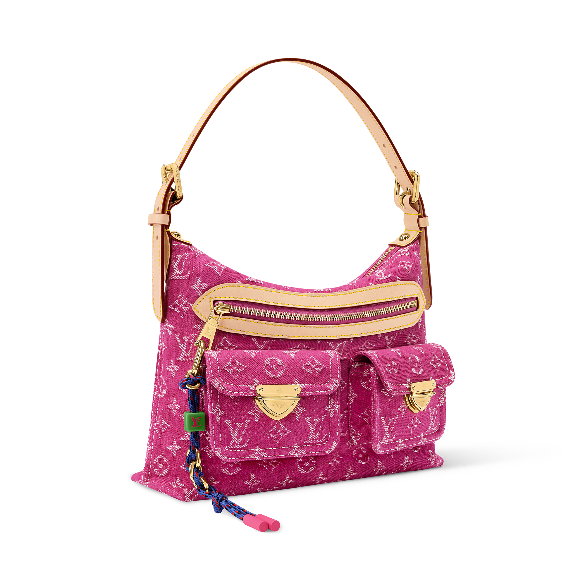 Leather -- BAGGY handbag