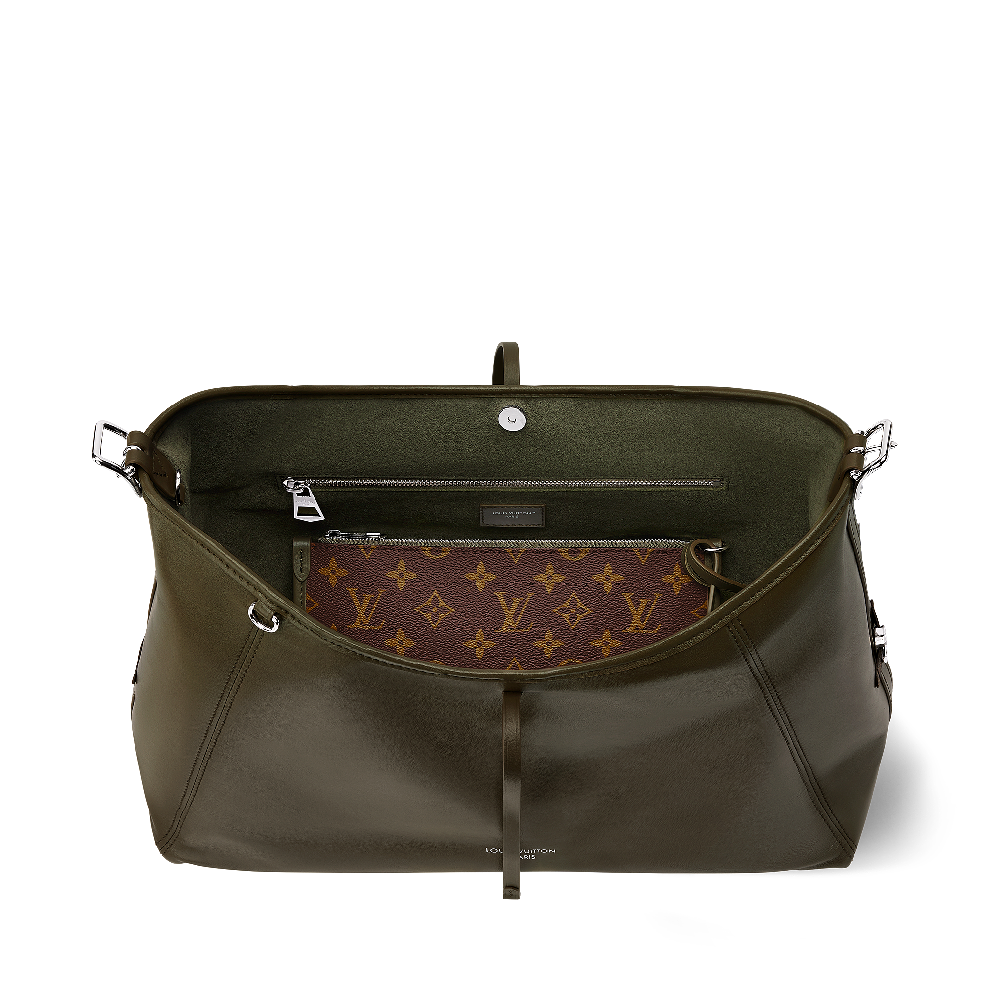 Leather -- CARRYALL VIBE Medium Handbag