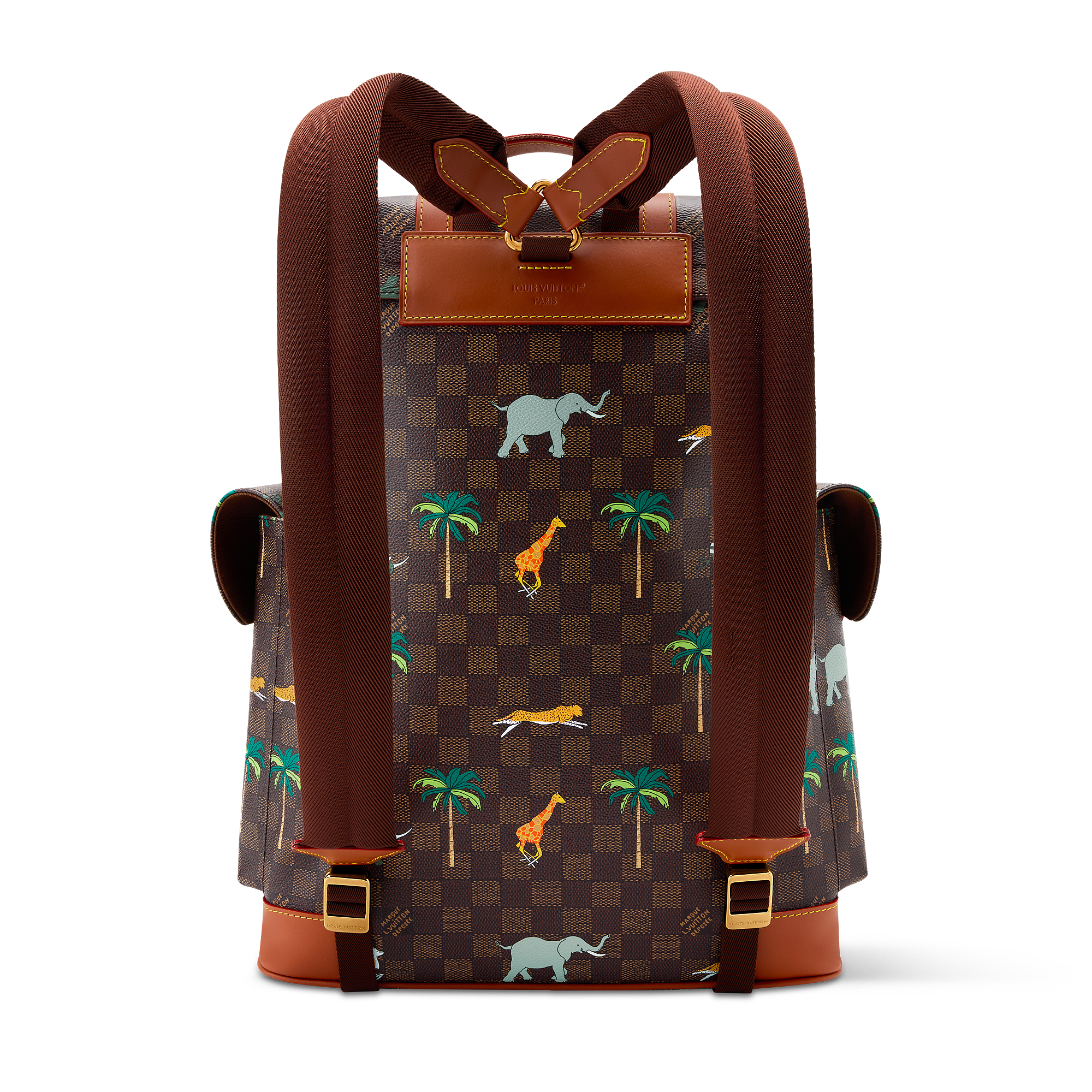 CHRISTOPHER Medium Backpack - LV X THE DARJELING LIMITED Collection - 5