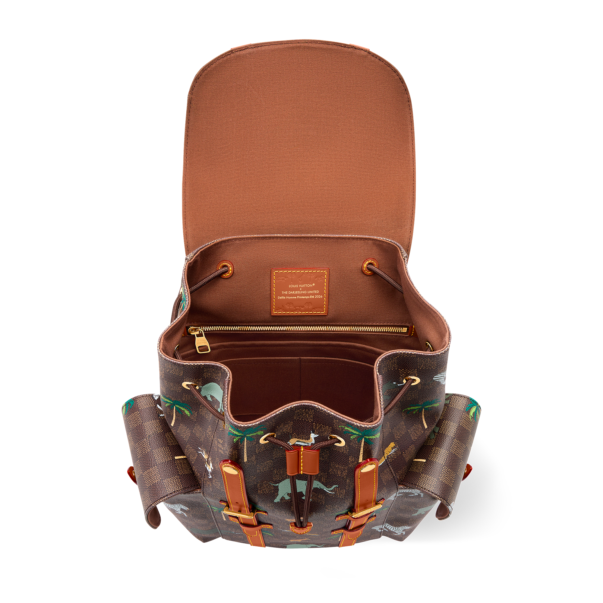 CHRISTOPHER Medium Backpack - LV X THE DARJELING LIMITED Collection - 4