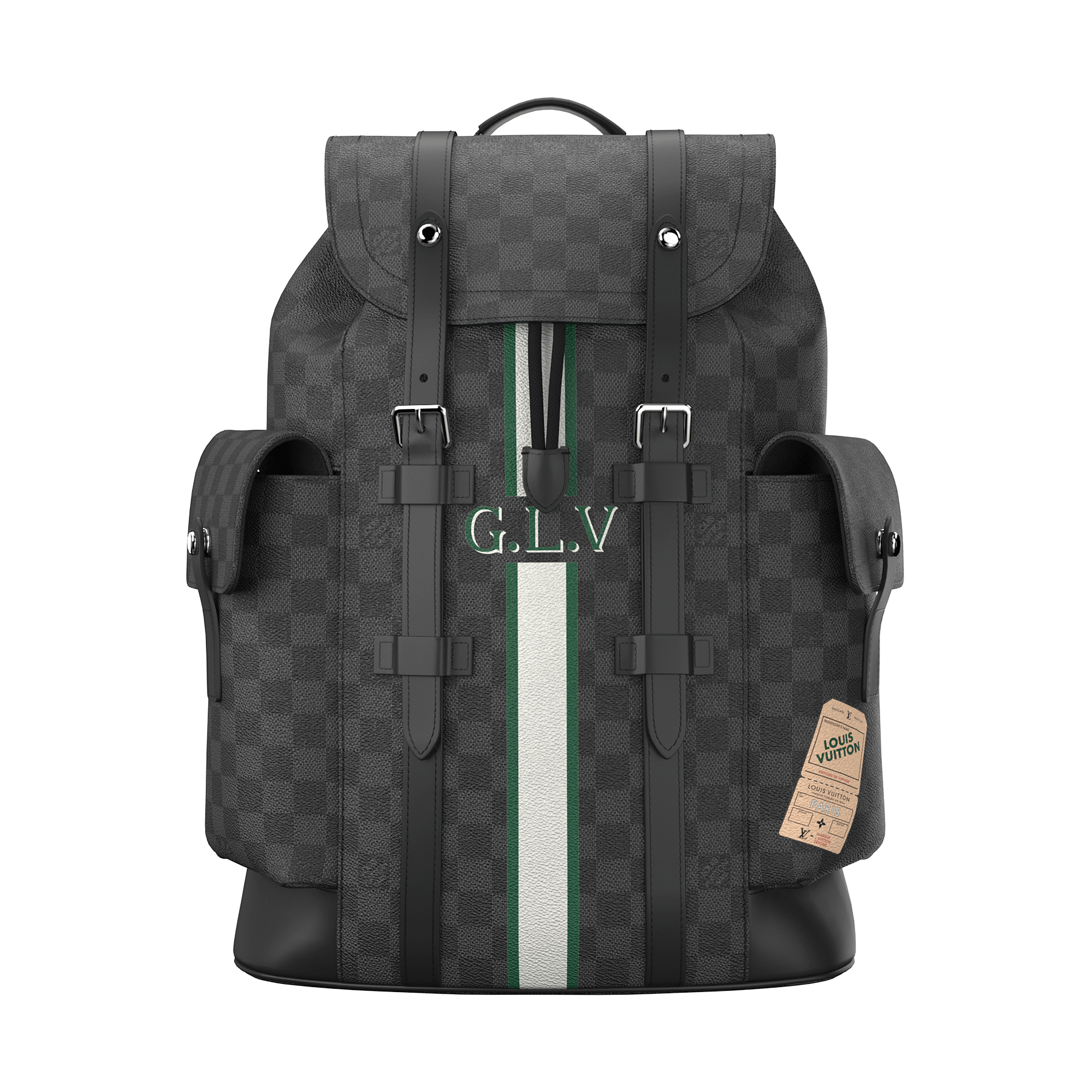 CHRISTOPHER MON MONOGRAM Medium Backpack - 1