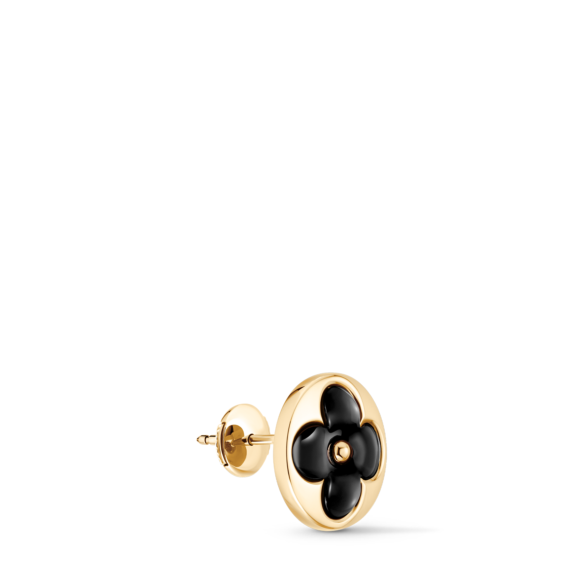 COLOR BLOSSOM BB SUN 18K Gold Agate Stud Earrings - 3