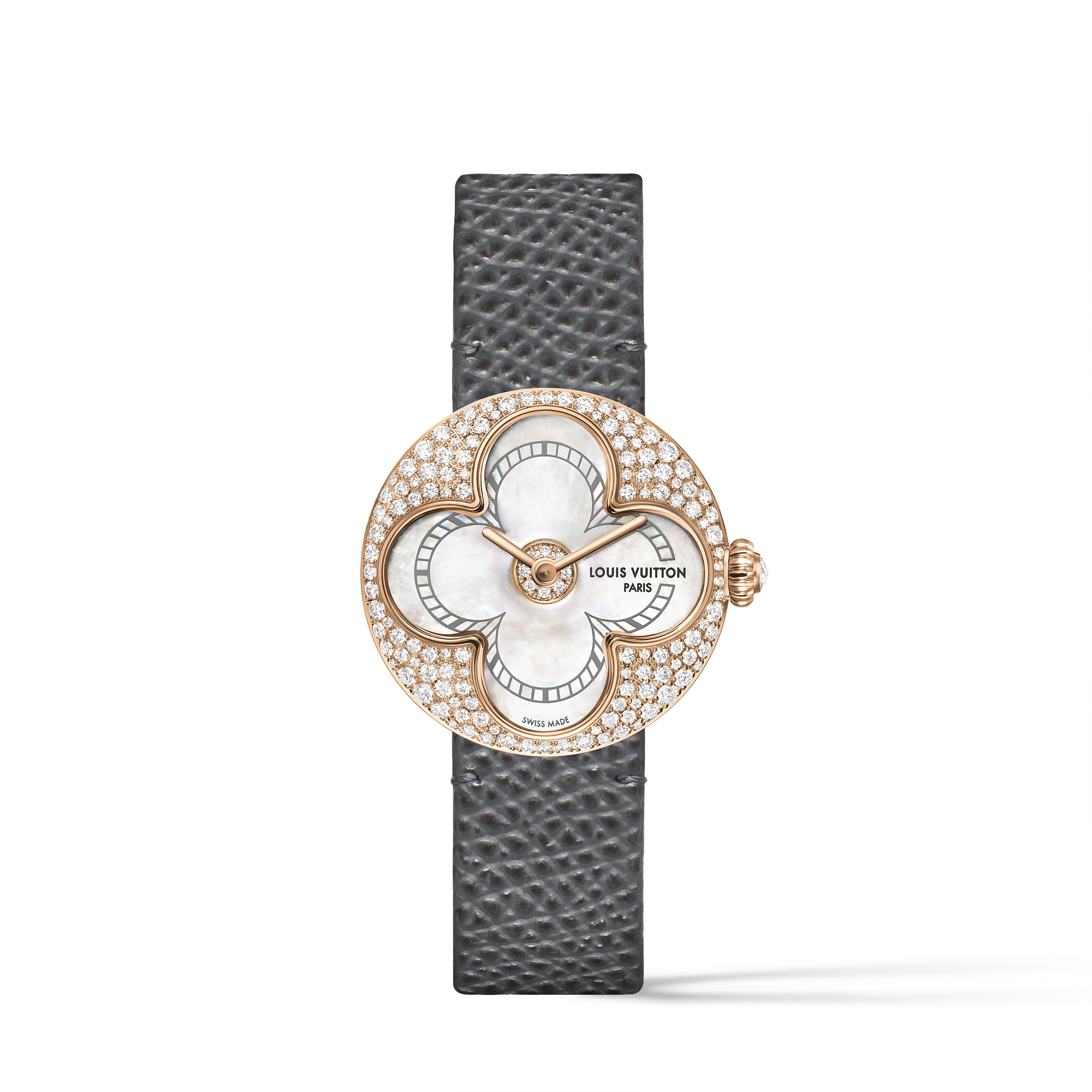 COLOR BLOSSOM GREY Leather Strap - 3