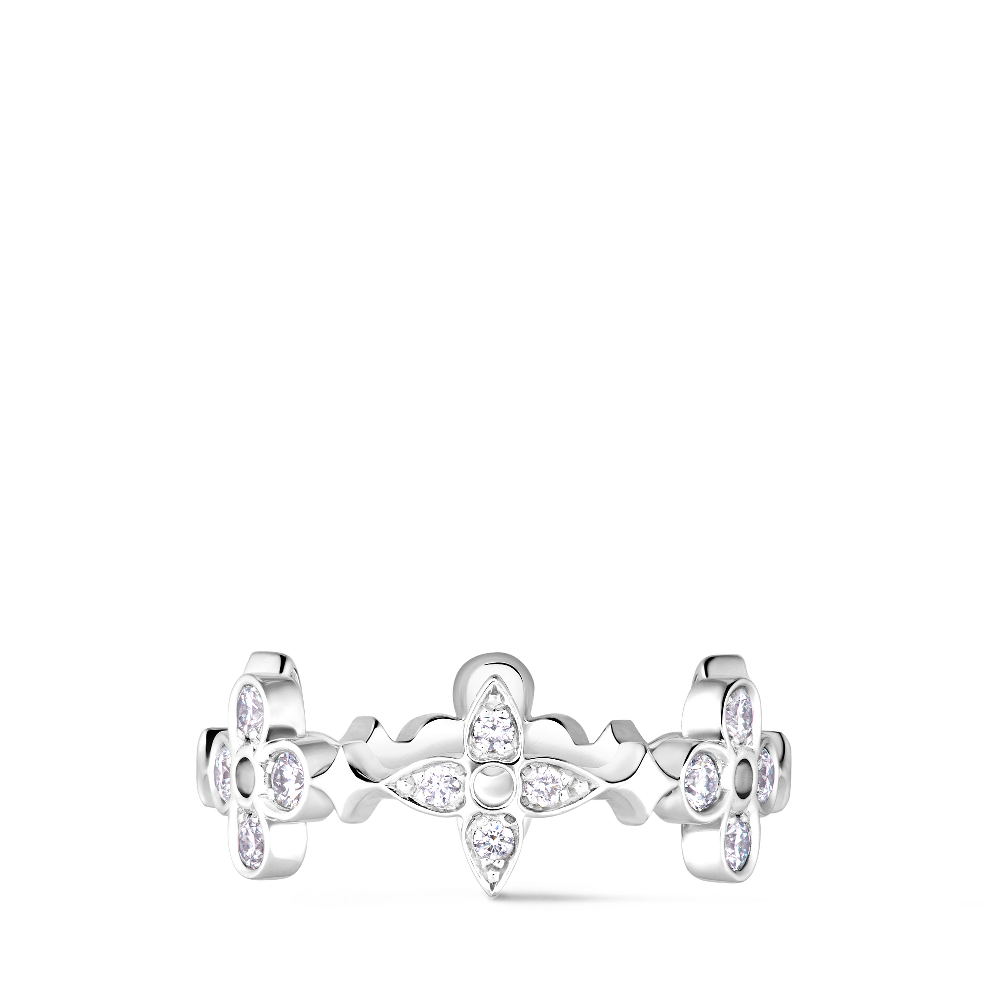 DENTELLE 18K Gold Diamond Ring - 1