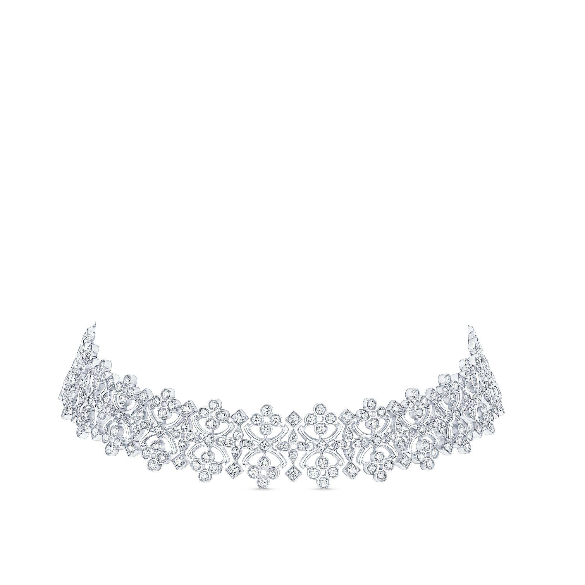 DENTELLE MASTERPIECE 18K Gold Diamond Necklace - 2