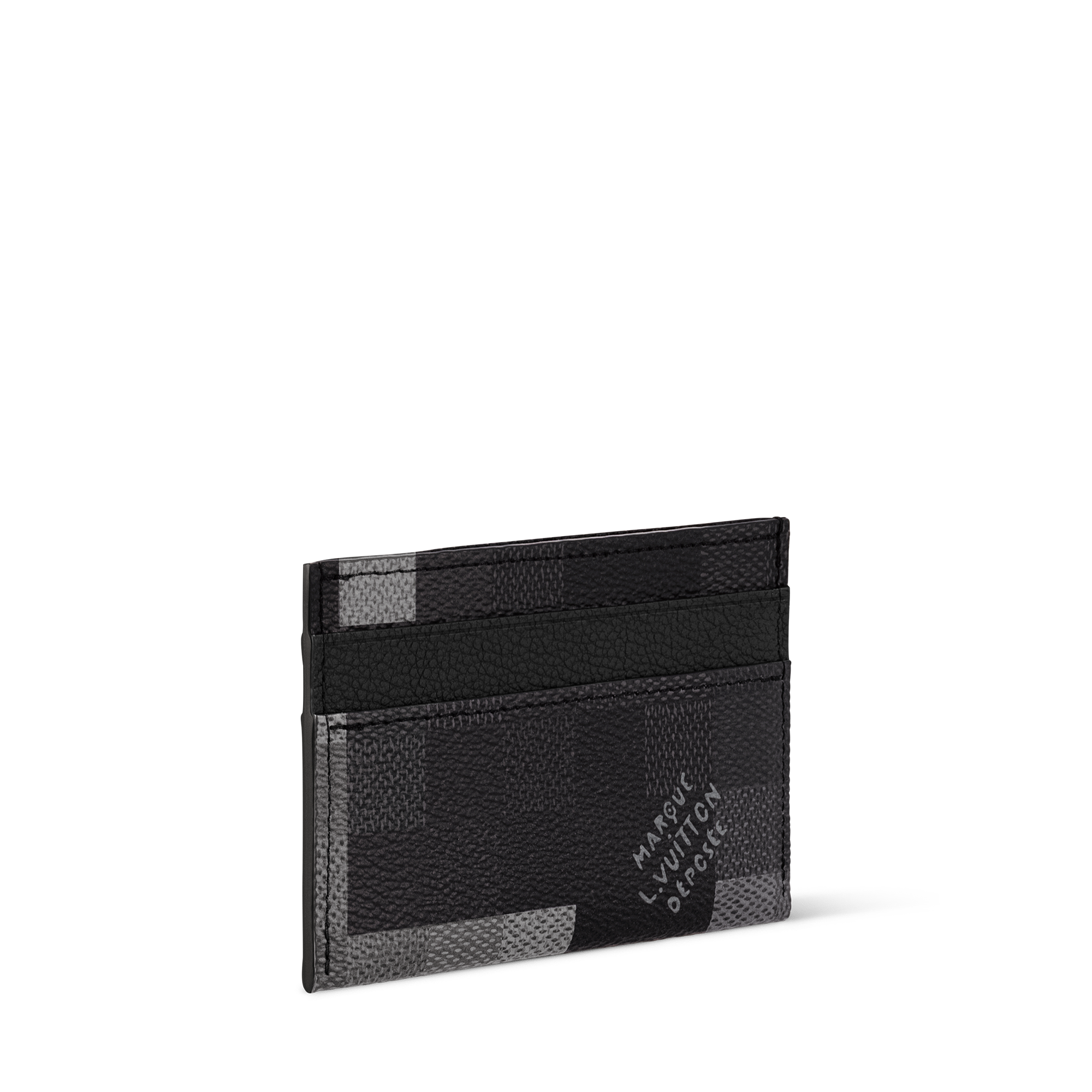 Leather -- DOUBLE card holder