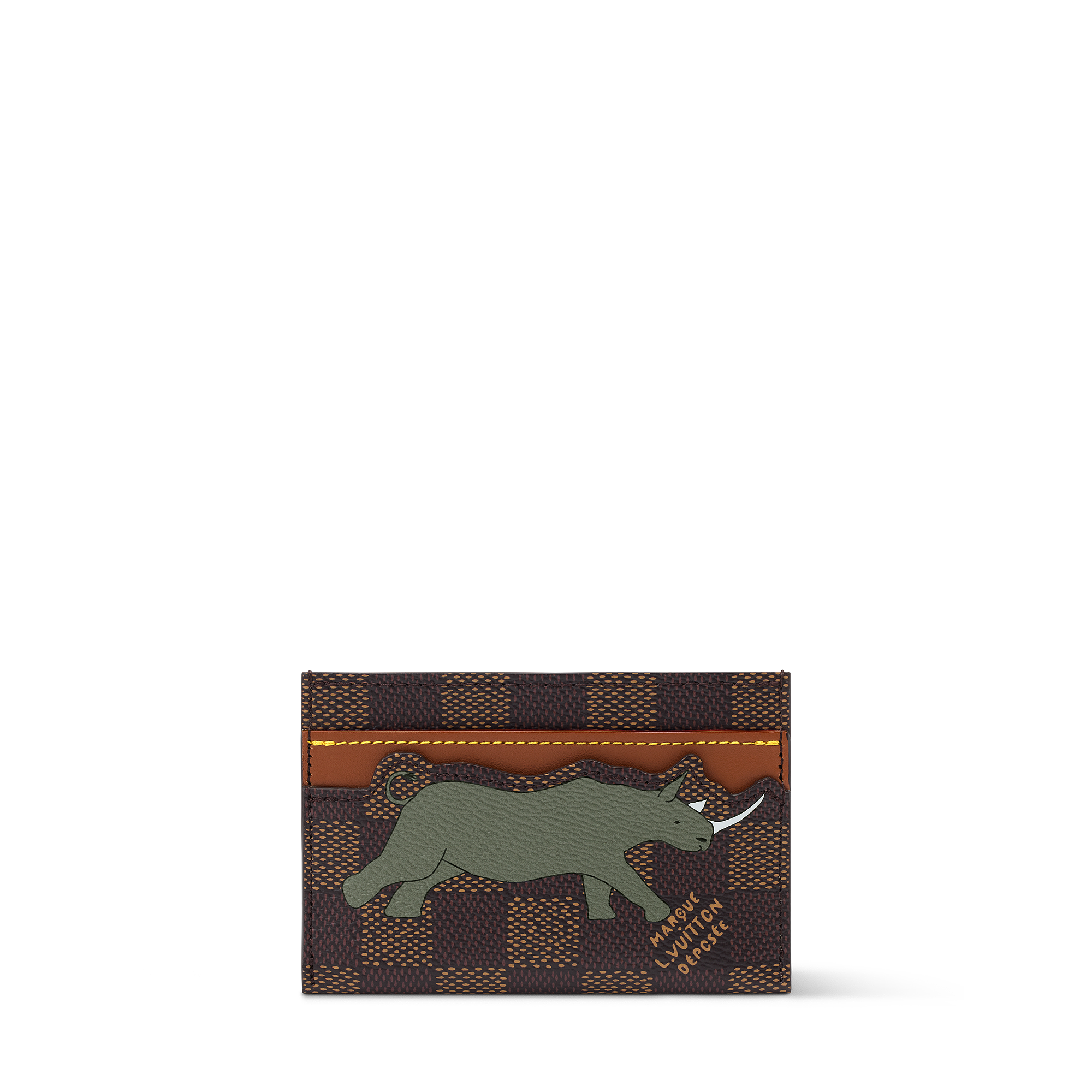 DOUBLE Card Holder - LV X THE DARJEELING LIMITED Collection - 1