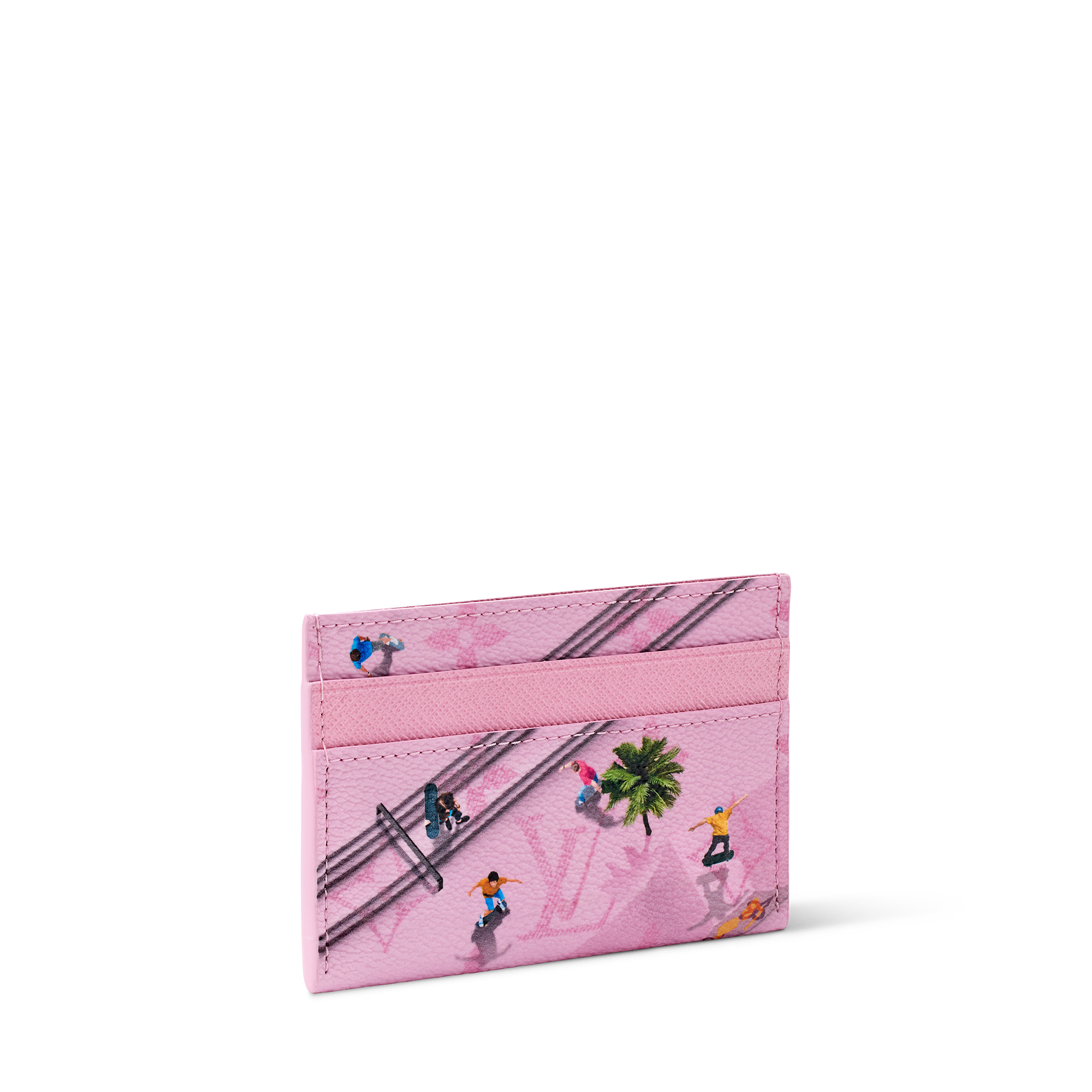 Leather -- DOUBLE card holder
