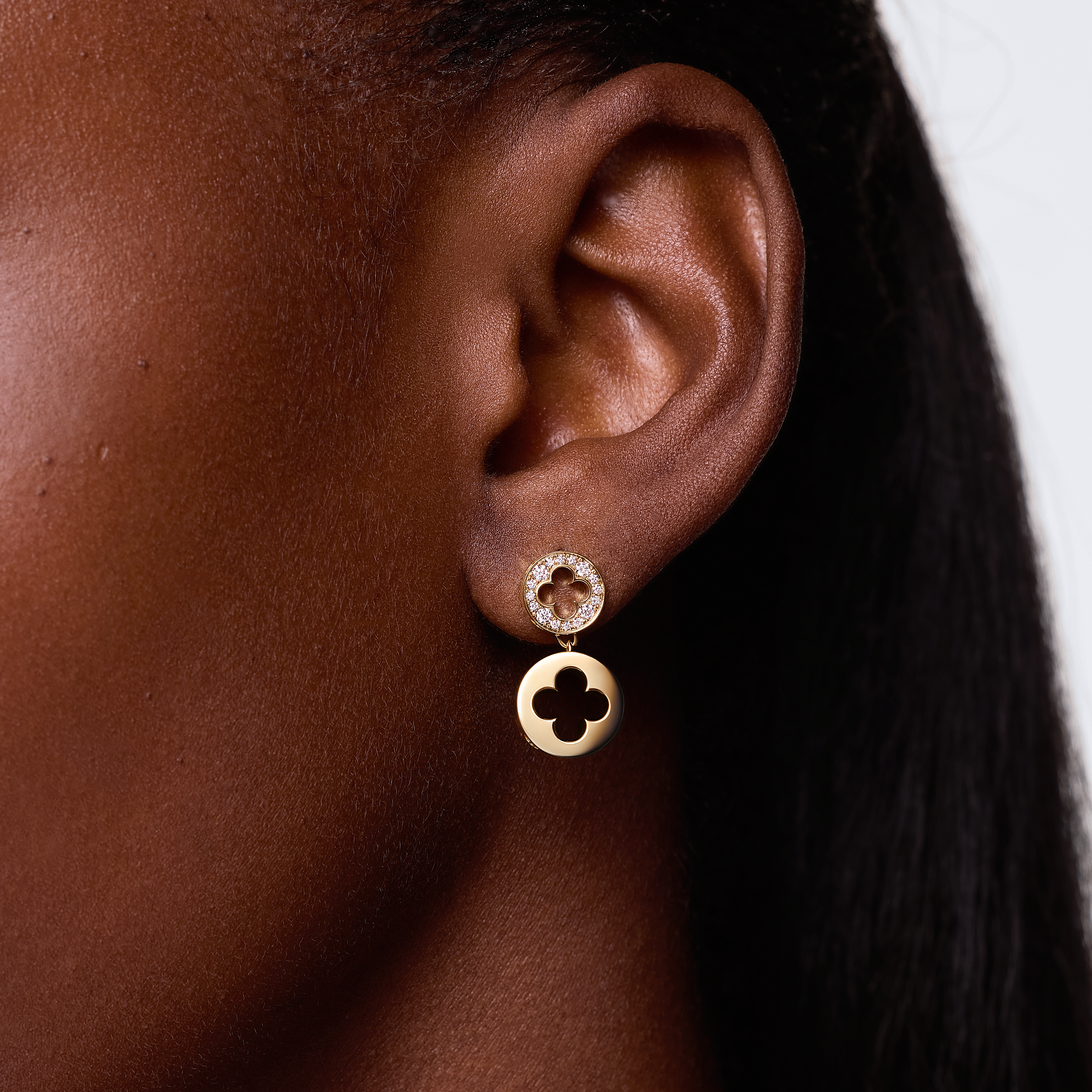 EMPREINTE 18K Gold (Yellow) Diamond Earrings - 5