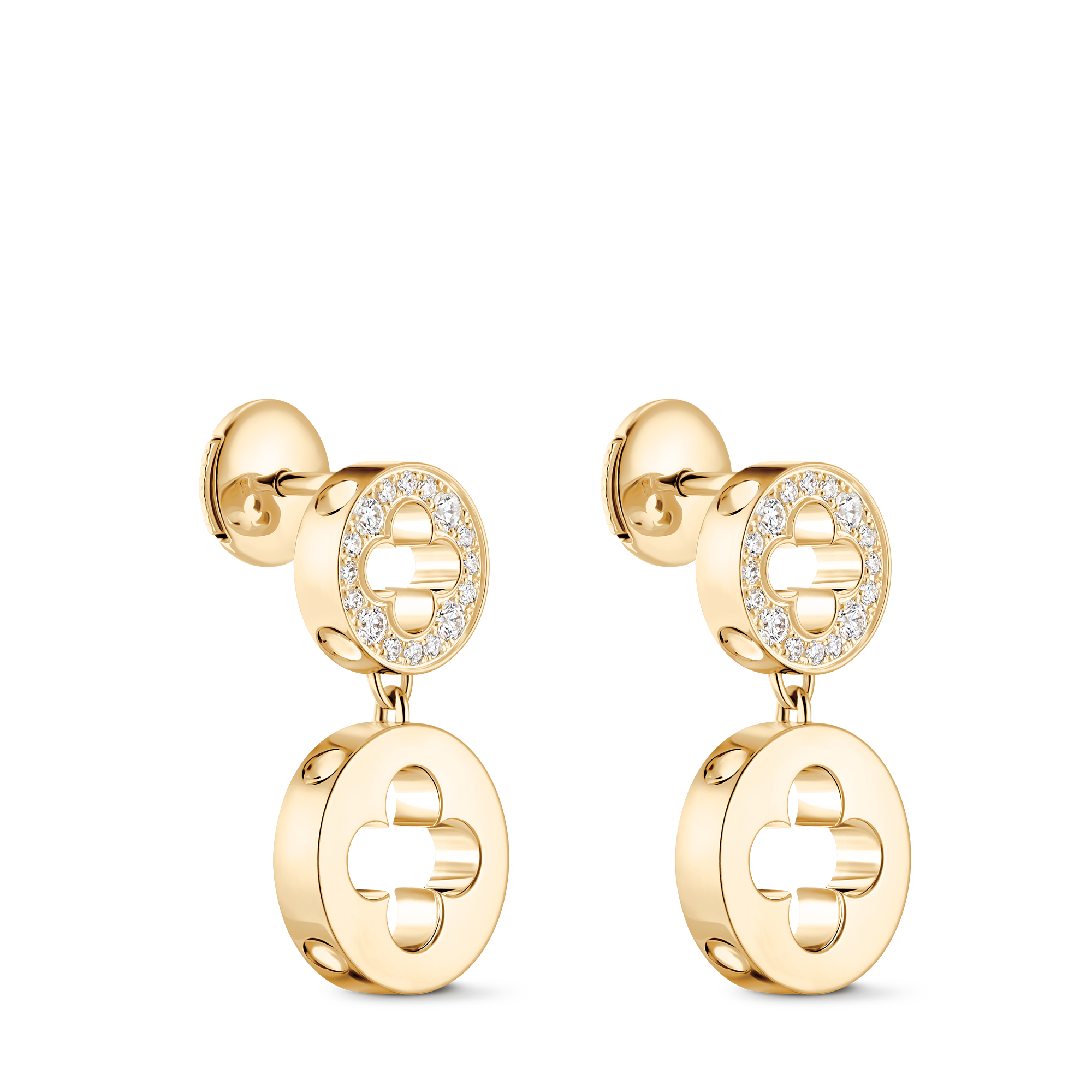 EMPREINTE 18K Gold (Yellow) Diamond Earrings - 3