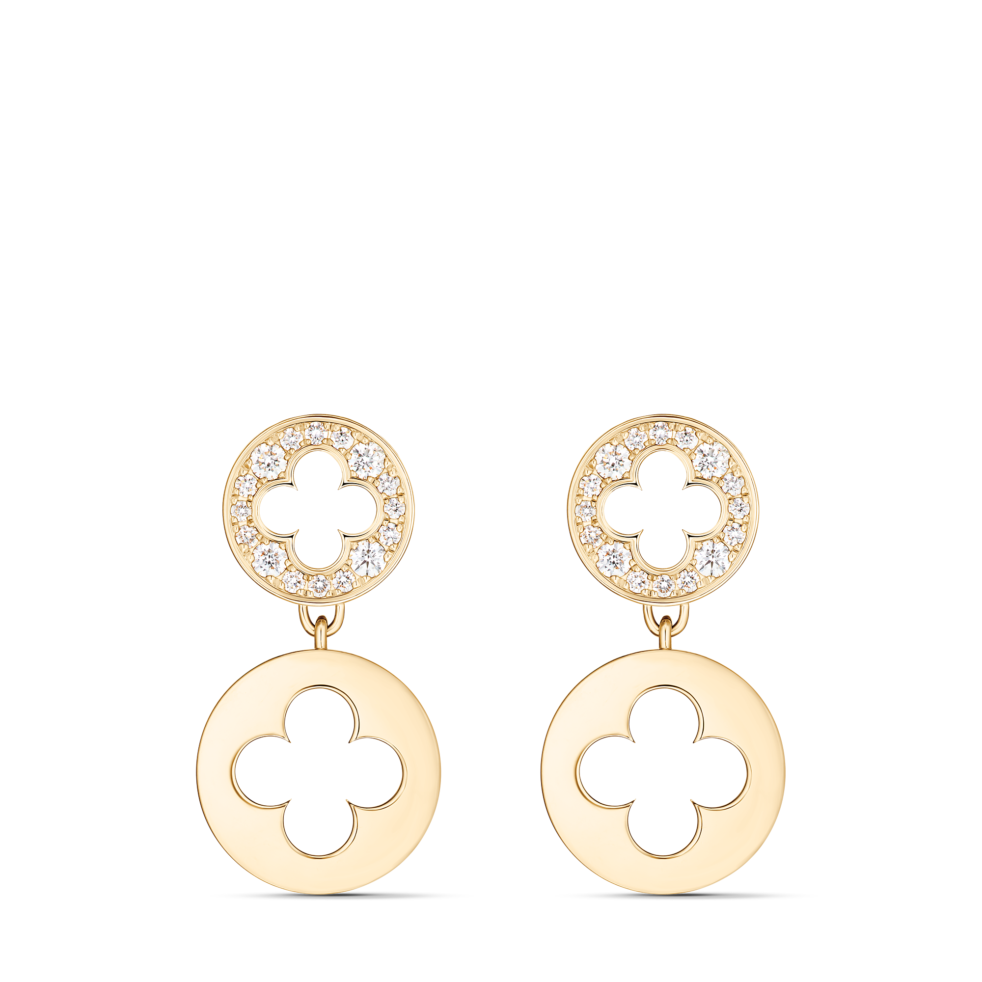 EMPREINTE 18K Gold (Yellow) Diamond Earrings - 1