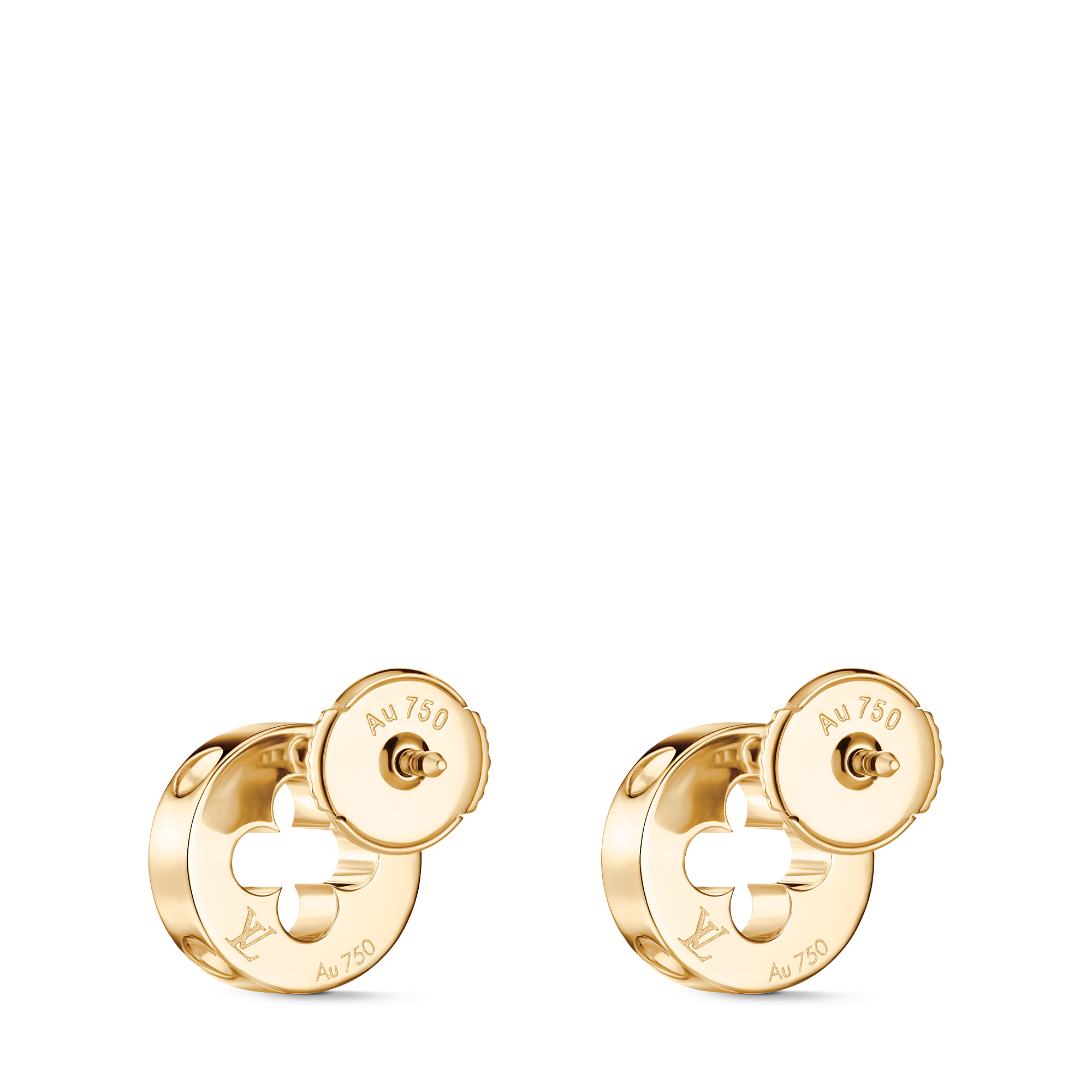 EMPREINTE 18K Gold (Yellow) Diamond Stud Earrings - 4
