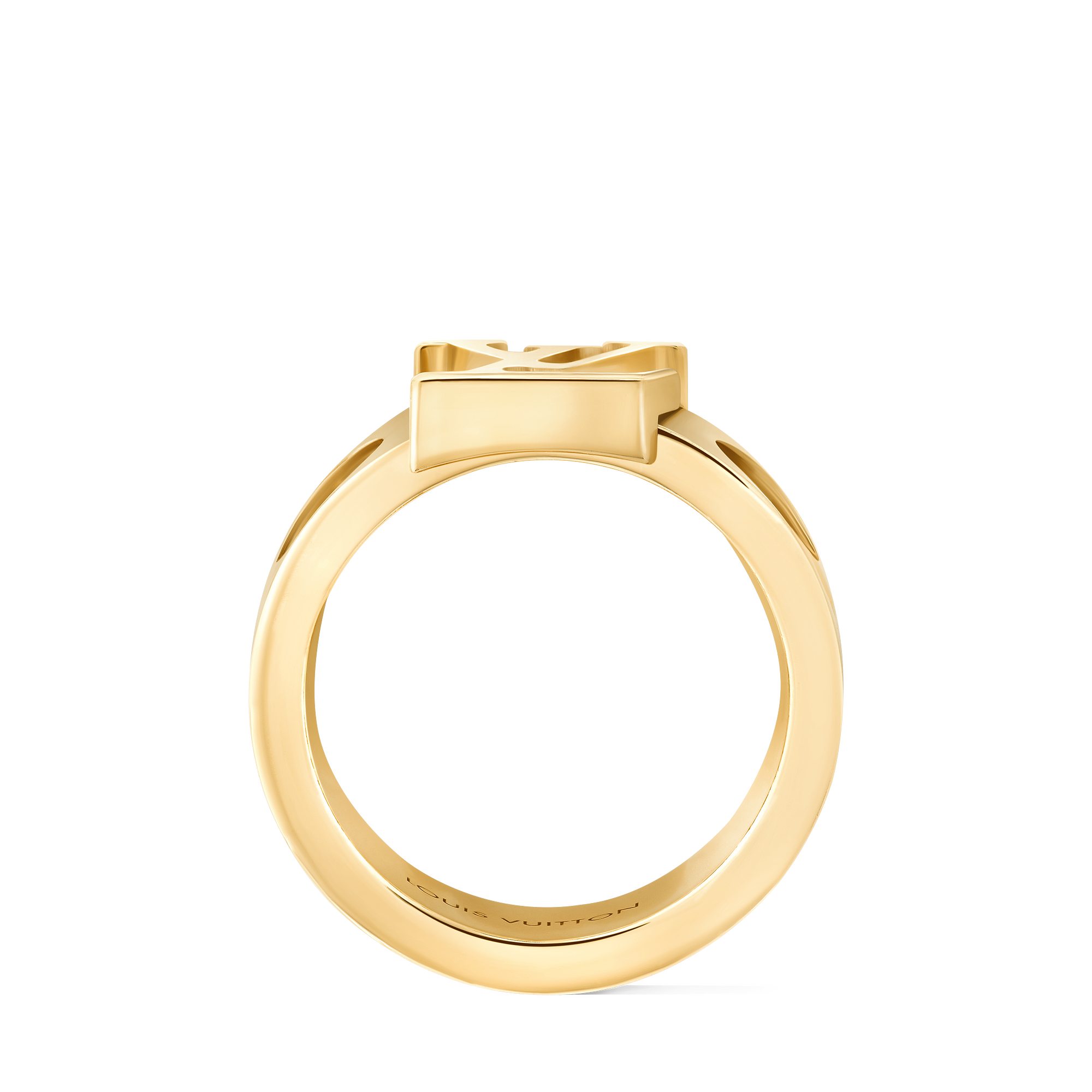 EMPREINTE LARGE 18K gold ring - 4