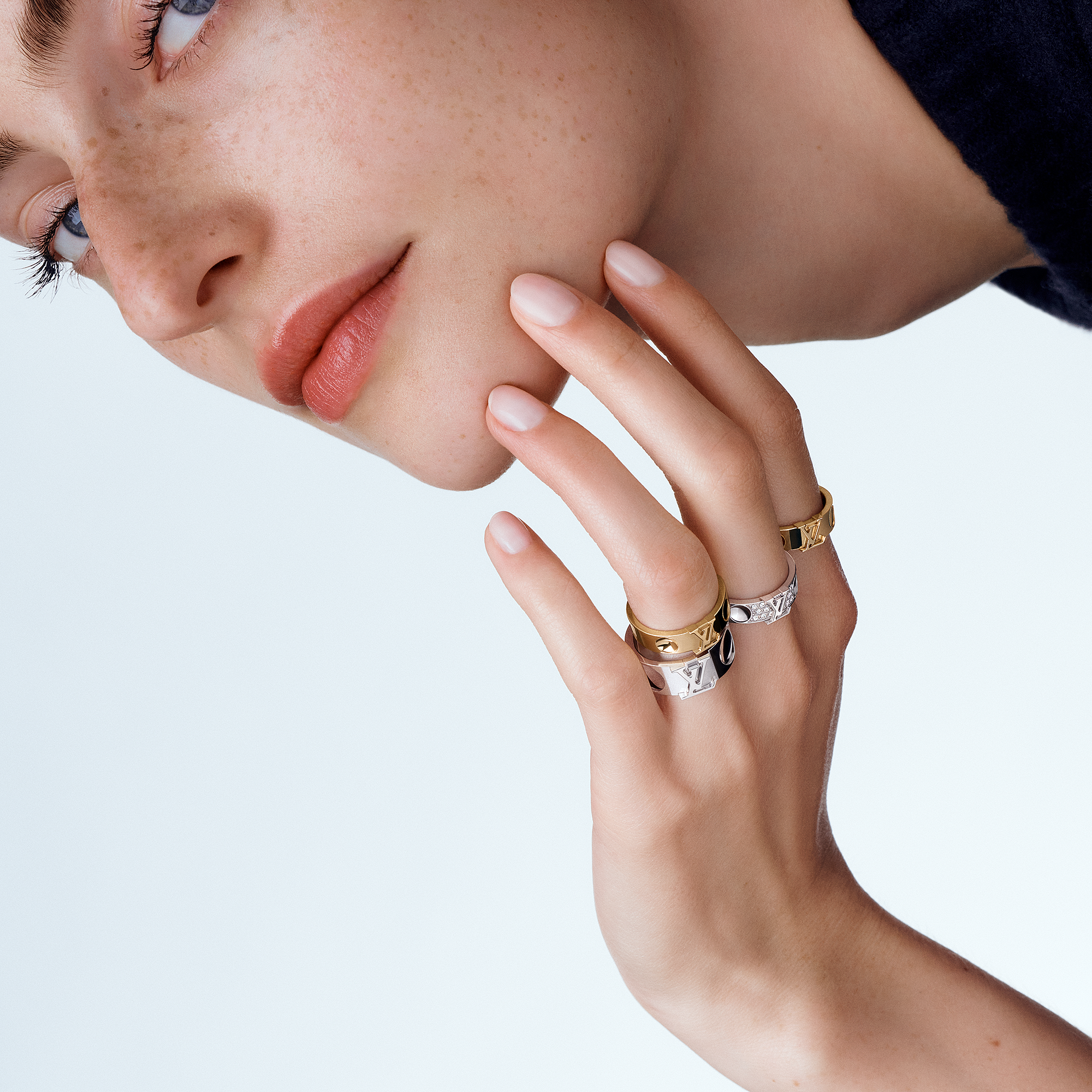 EMPREINTE LARGE 18K gold ring - 4