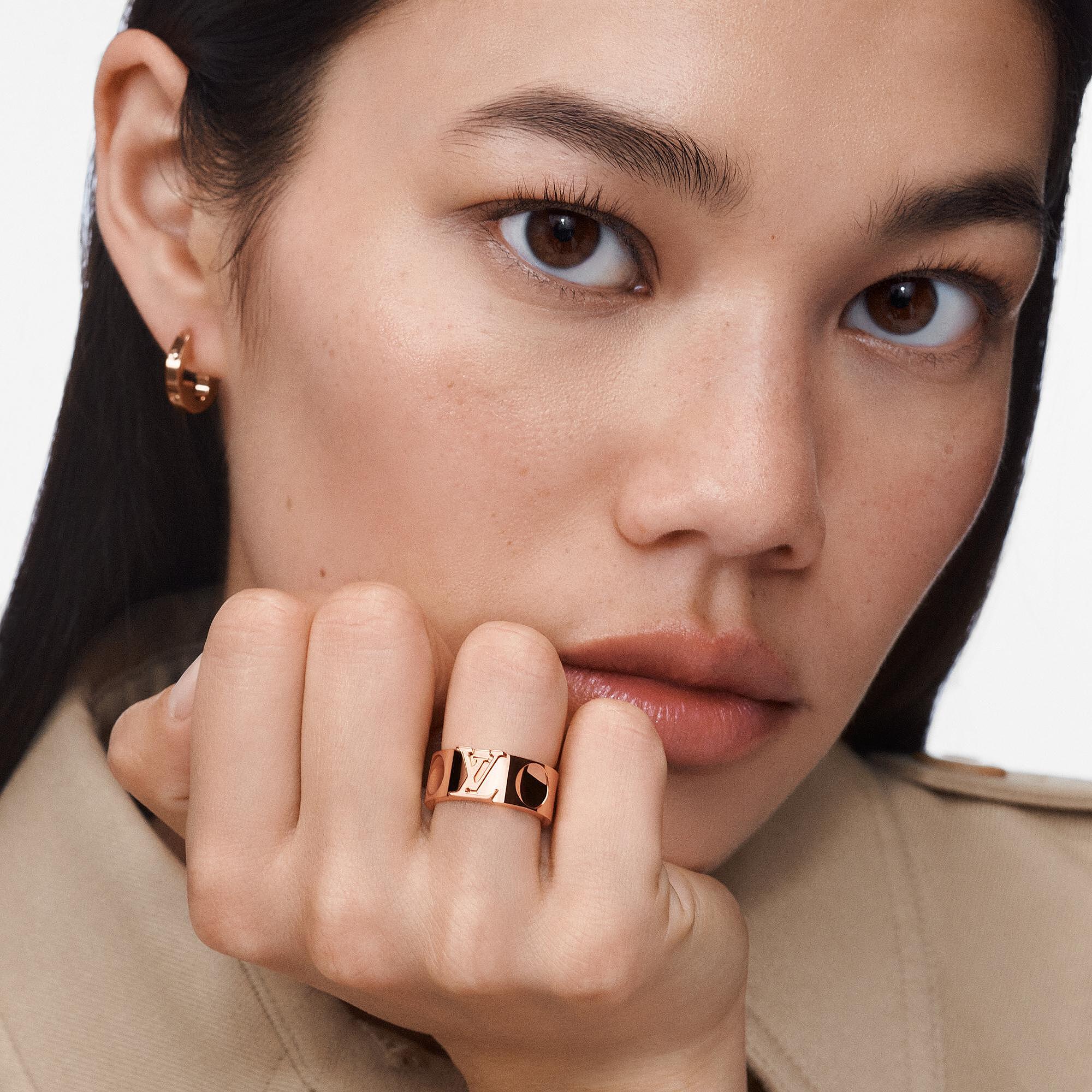 EMPREINTE LARGE 18K gold ring - 2