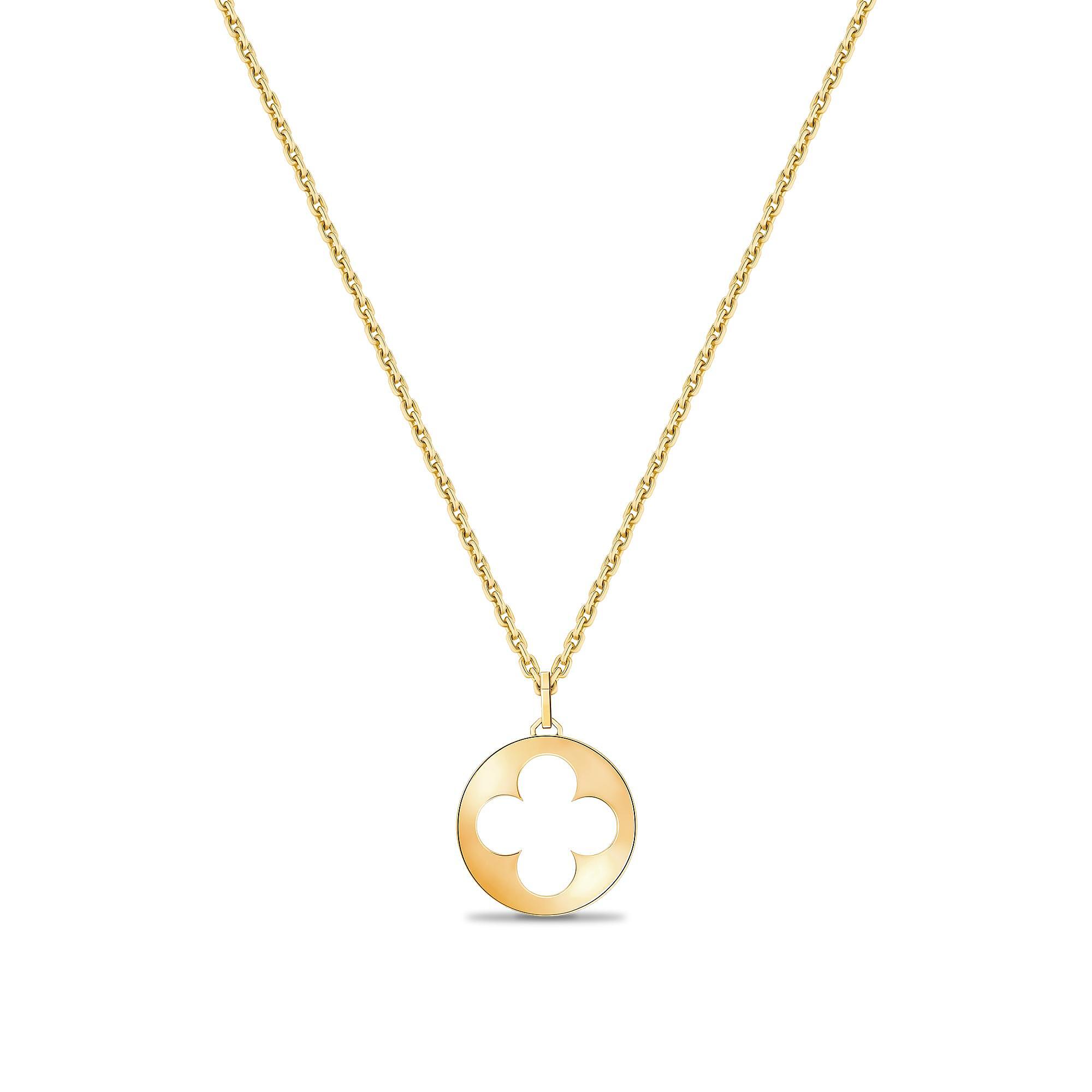 EMPREINTE MEDALLION 18K gold necklace - 5