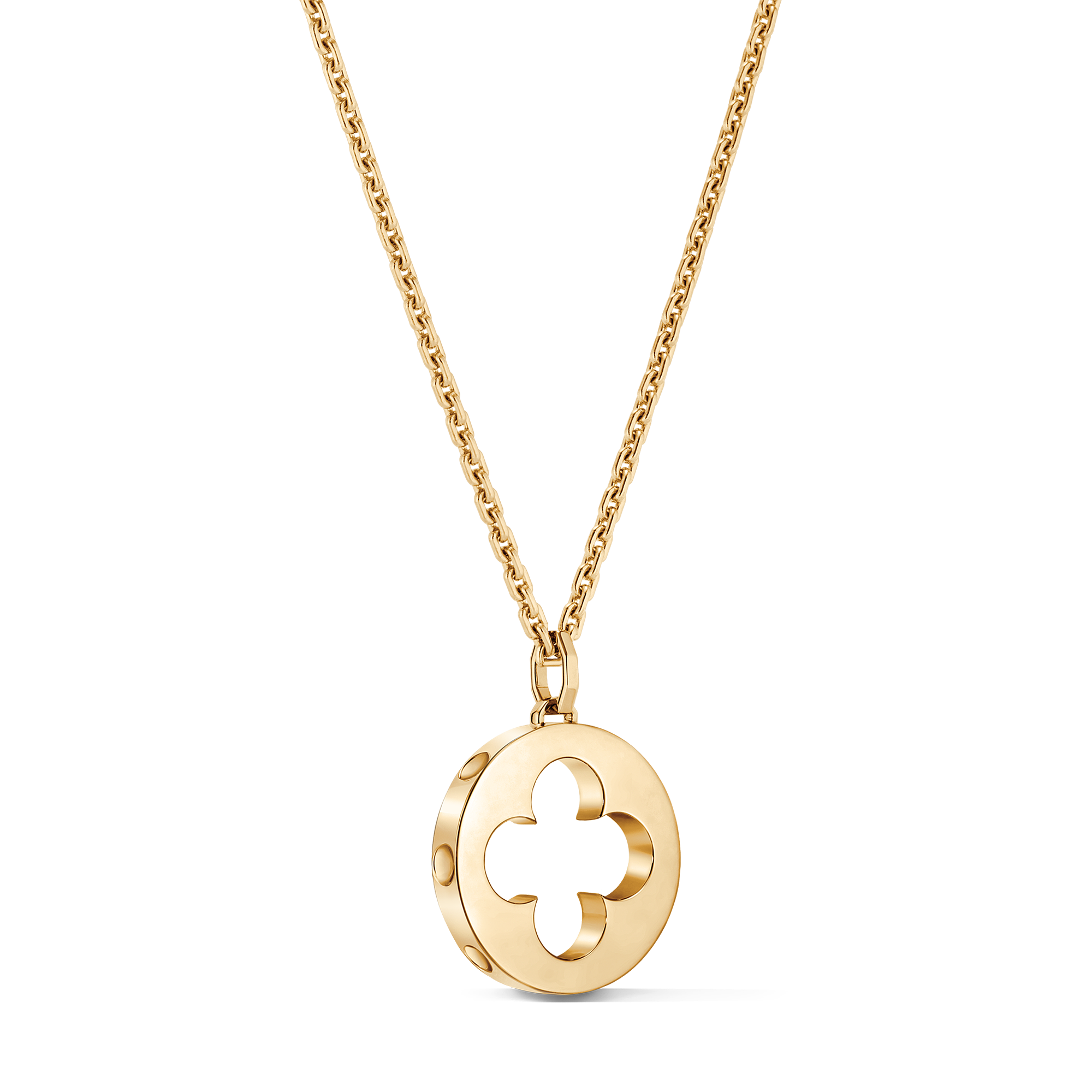 EMPREINTE MEDALLION 18K gold necklace - 3