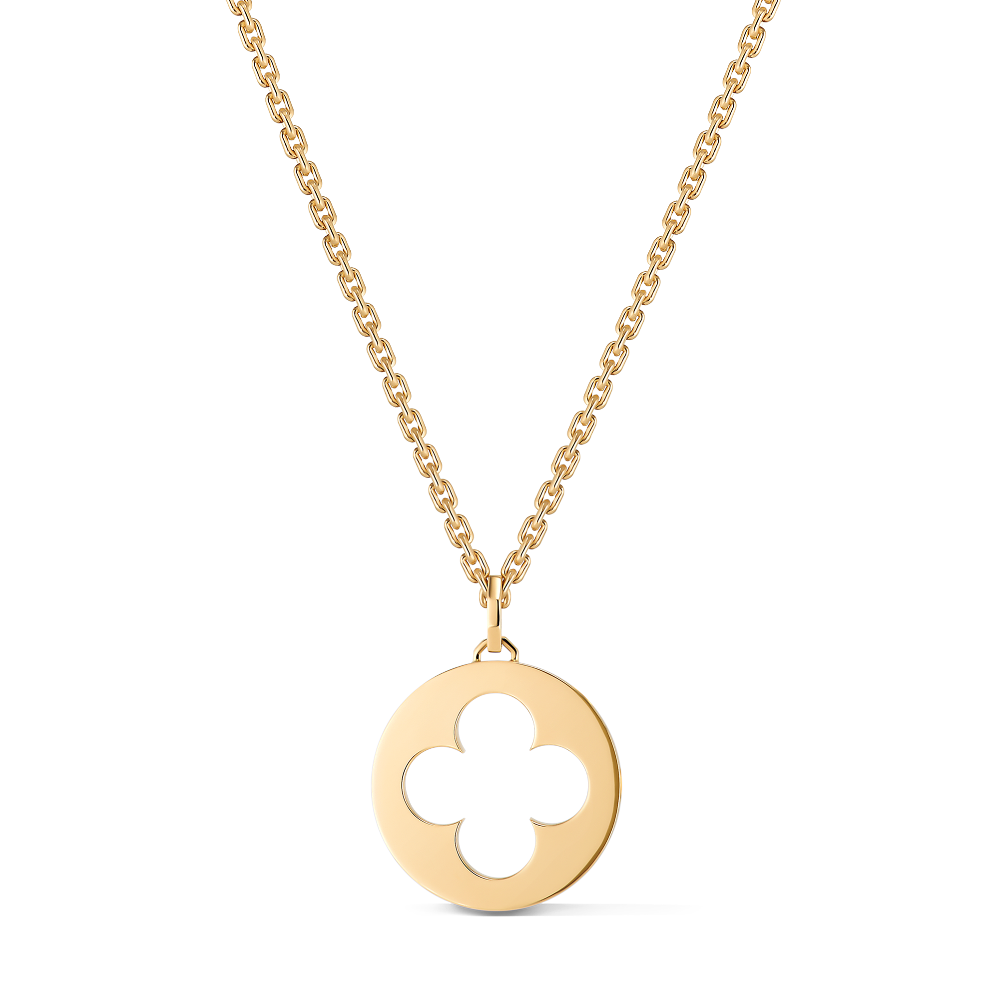 EMPREINTE MEDALLION 18K gold necklace - 1