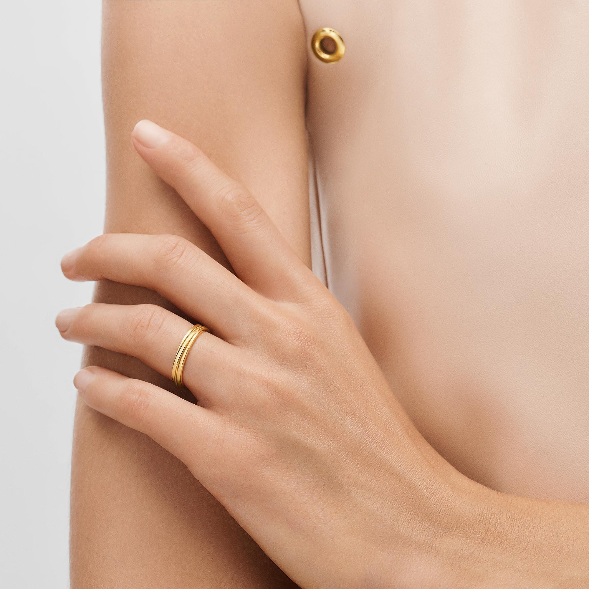Epi 18K Gold Wedding Ring - 2