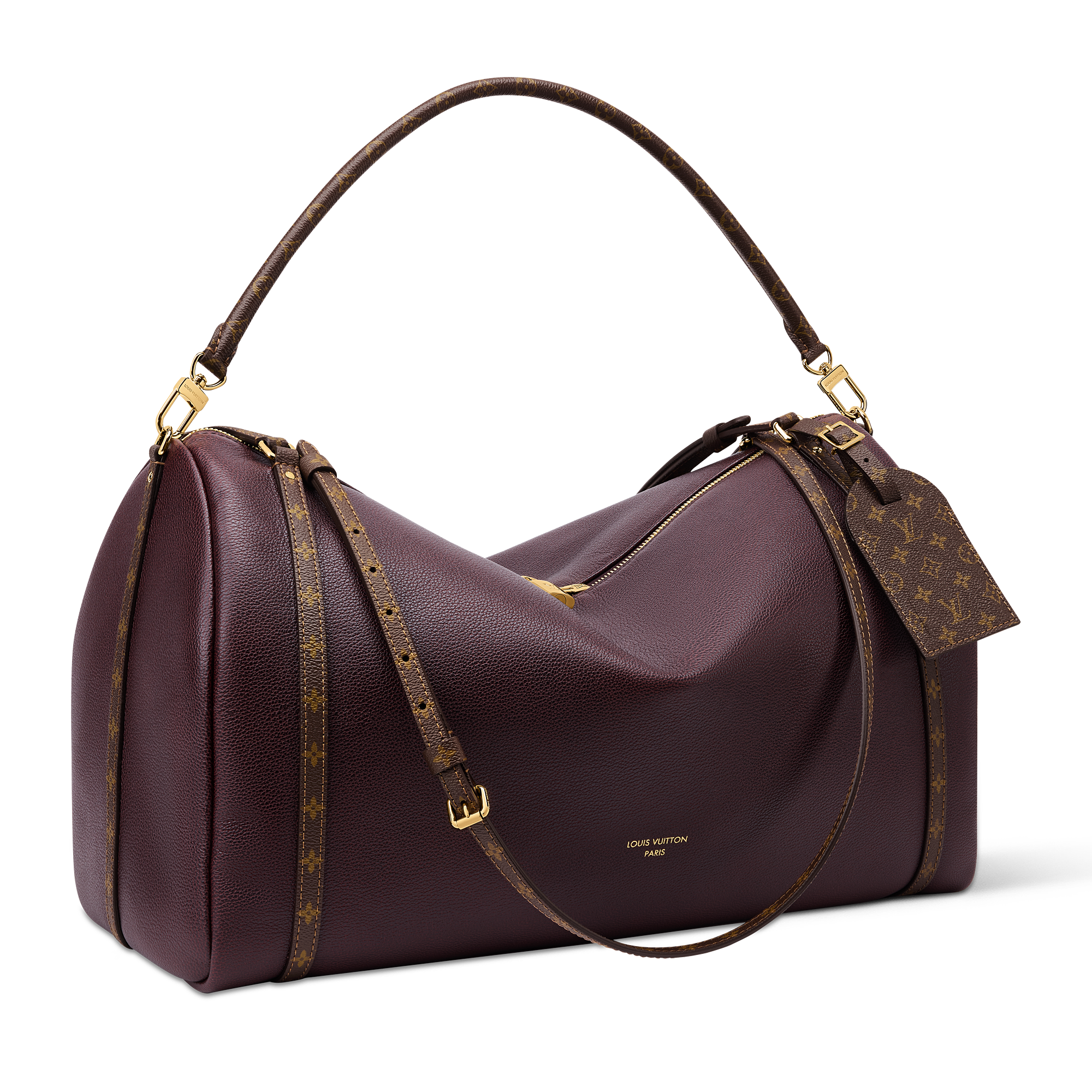 Leather -- EXPRESS TRAVEL Large Handbag