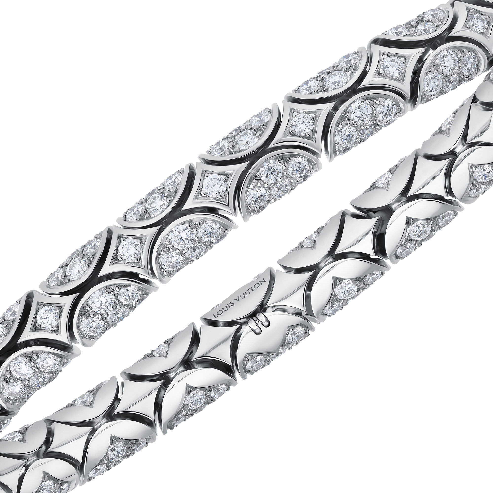 GALAXIE 18K gold (white) diamond bracelet - 3