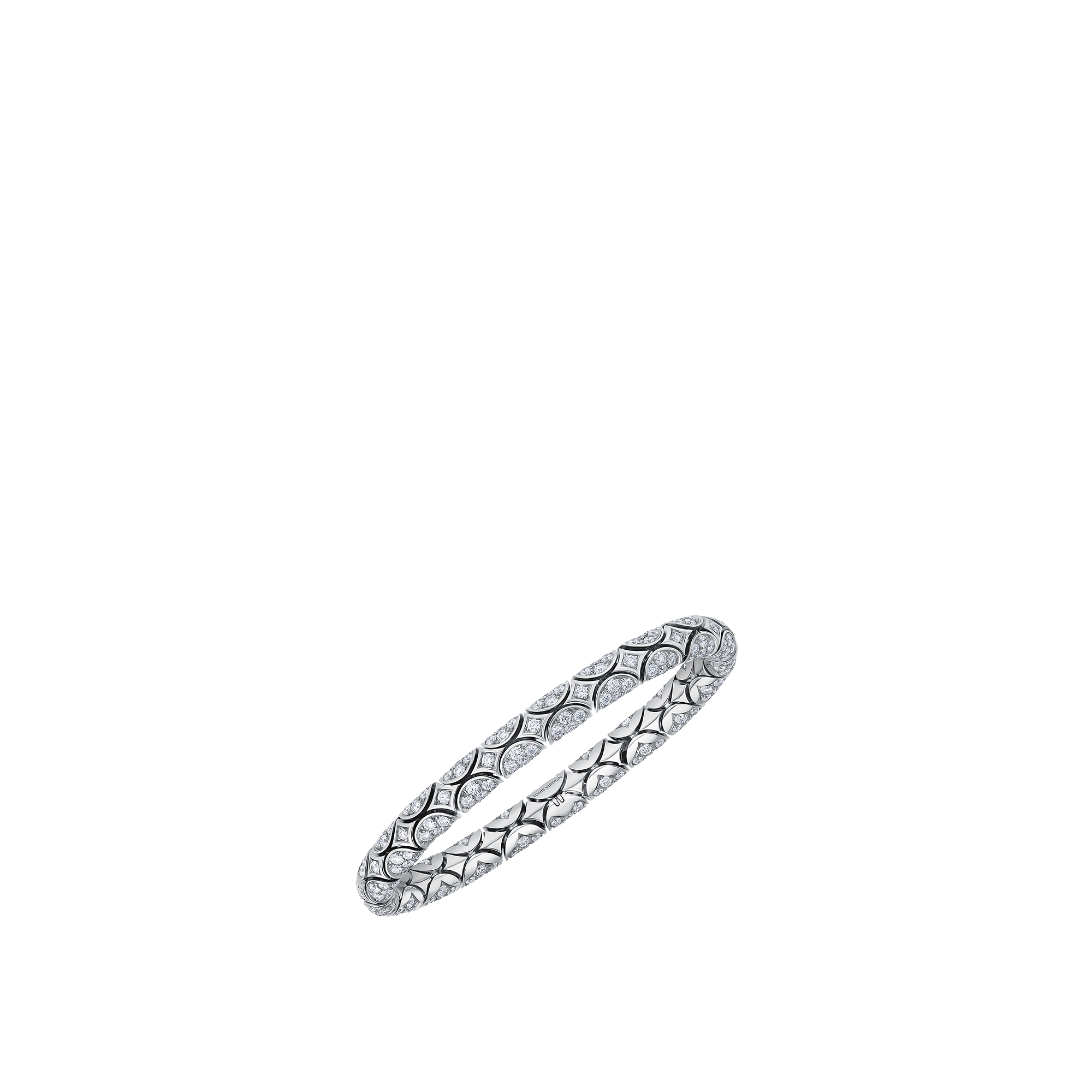 GALAXIE 18K gold (white) diamond bracelet - 2
