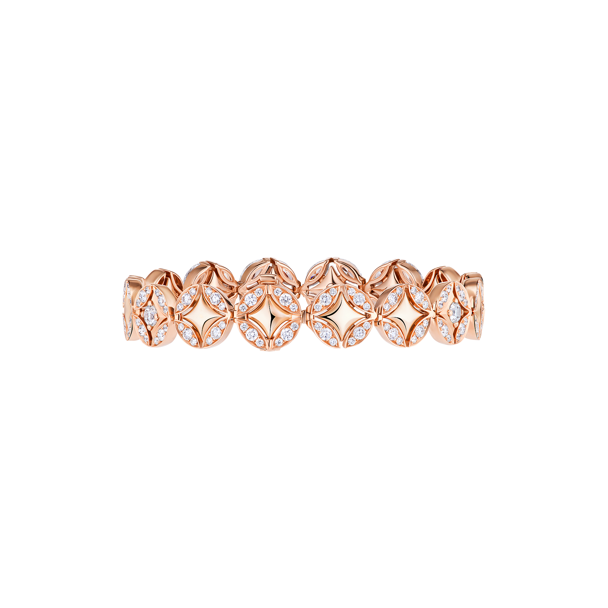 GALAXIE 18K gold (pink) diamond bracelet - 2