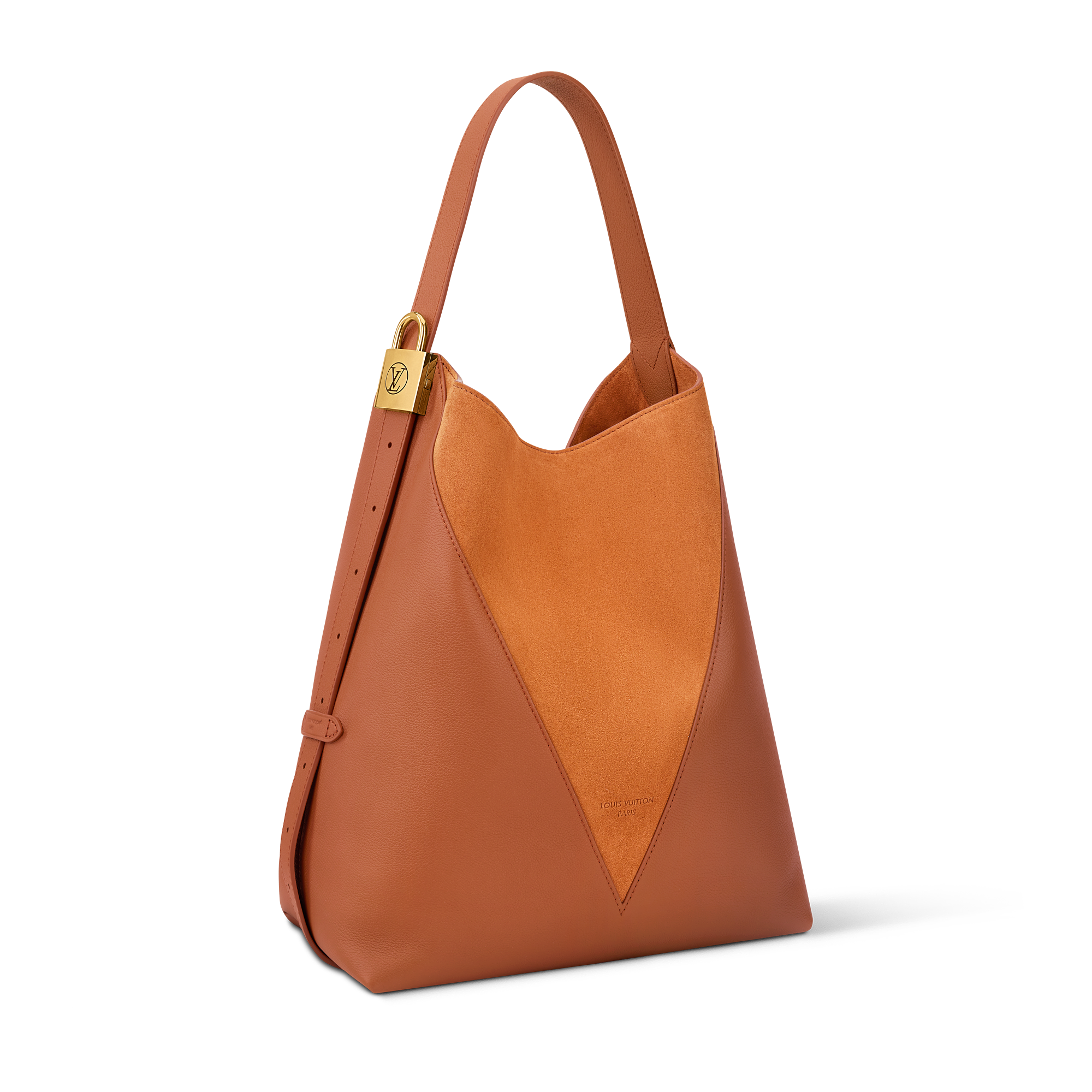 Leather -- HOBO medium handbag