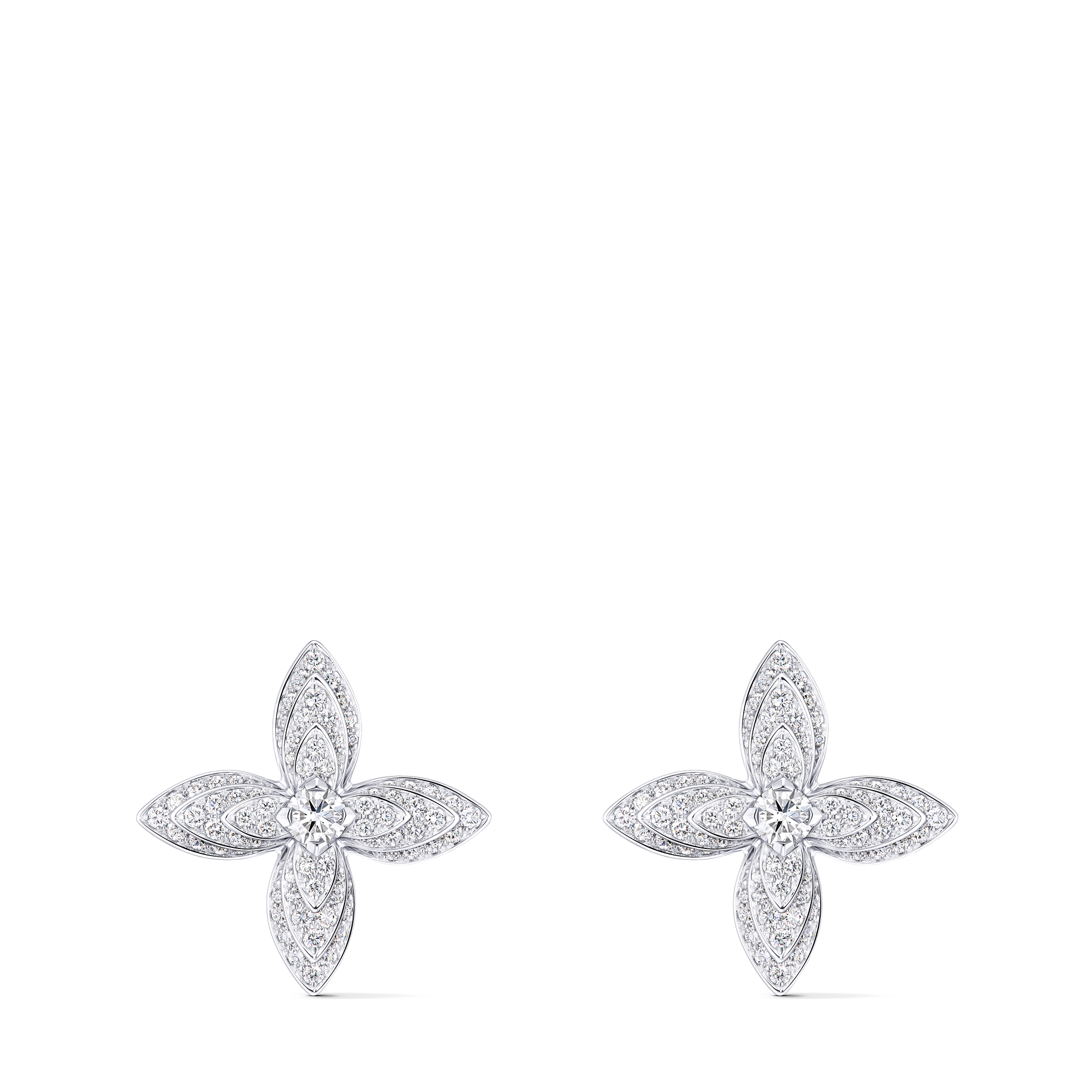 IDYLLE 18K gold diamond earrings - 1
