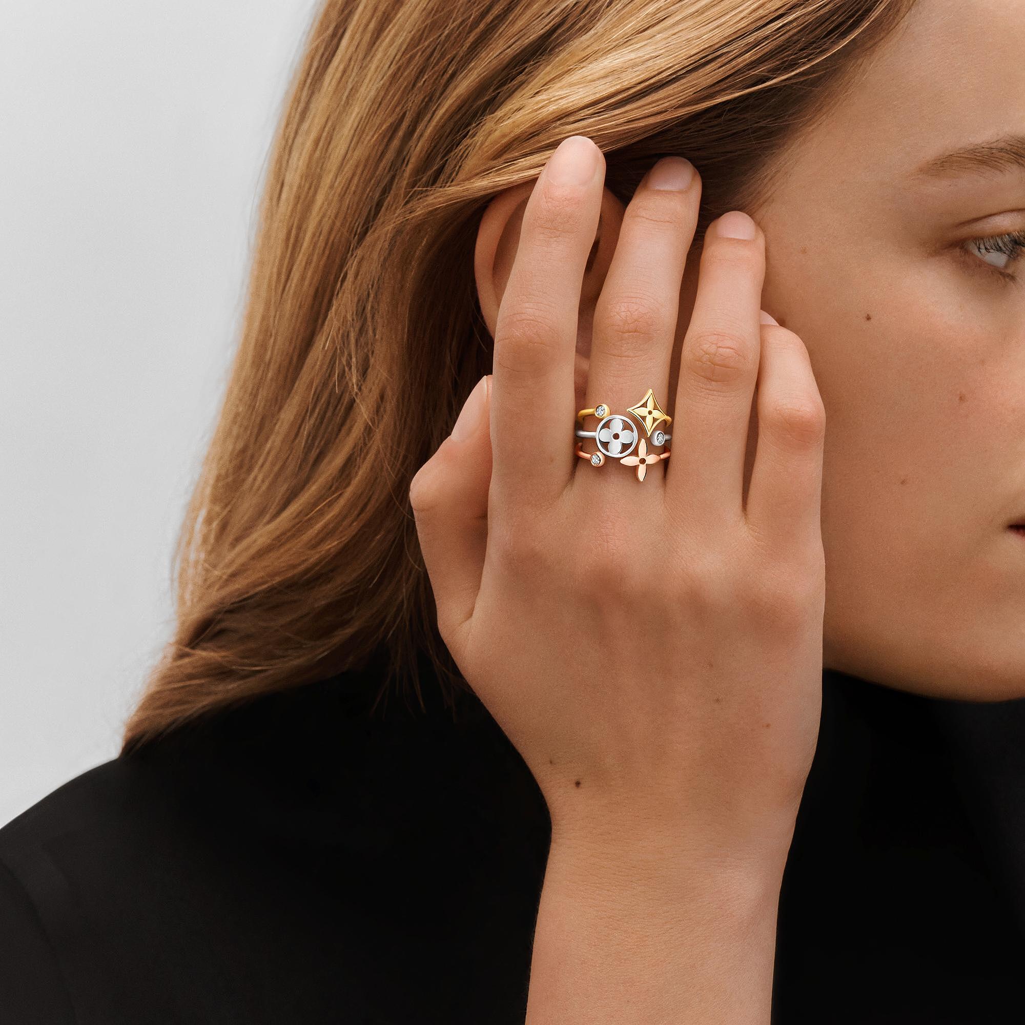 IDYLLE BLOSSOM 18K Gold Diamond Ring - 2