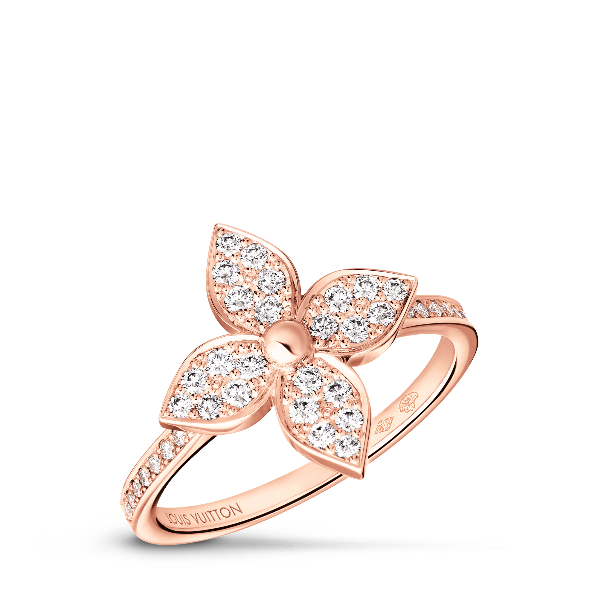 IDYLLE BLOSSOM 18K Gold Diamond Ring - 3