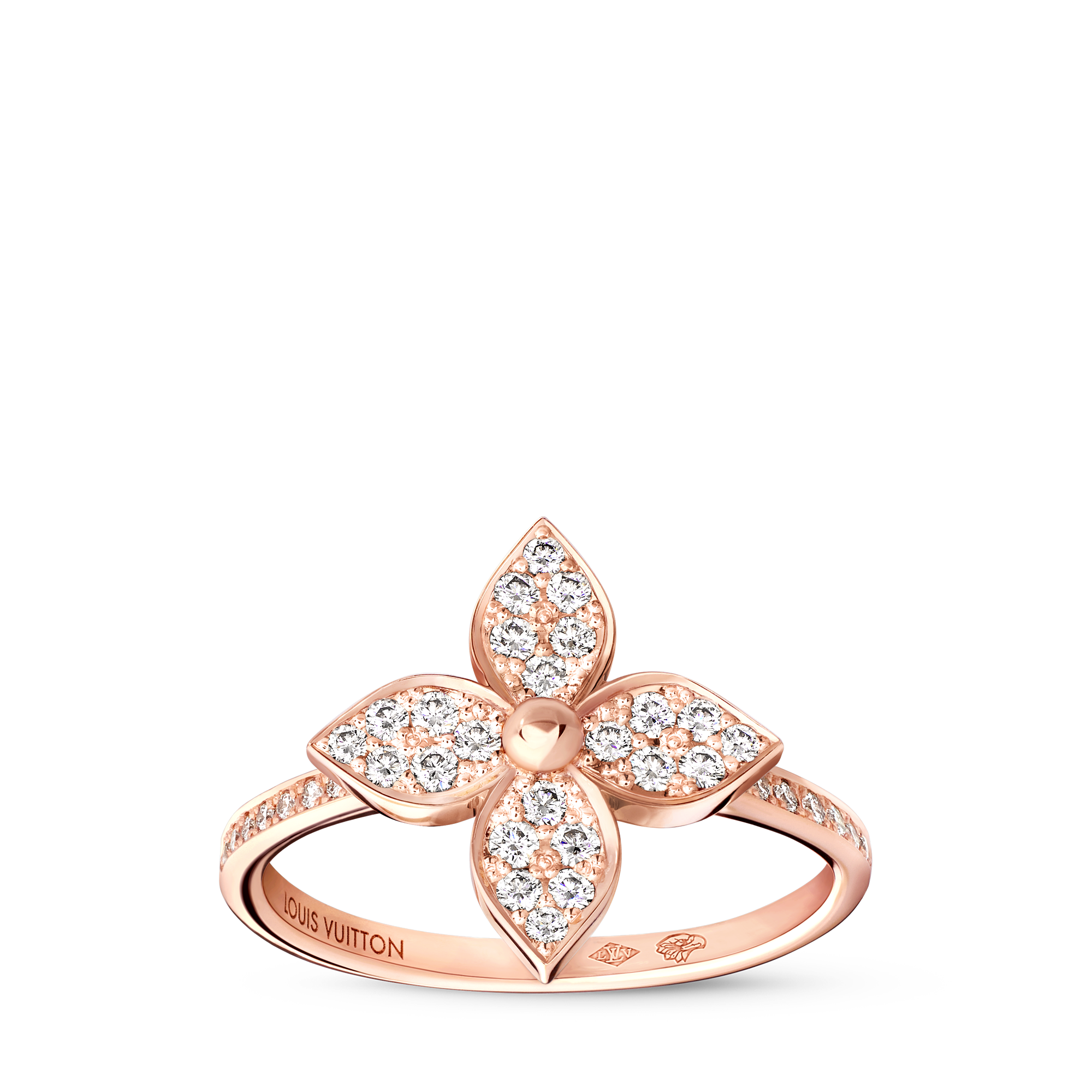 IDYLLE BLOSSOM 18K Gold Diamond Ring - 1