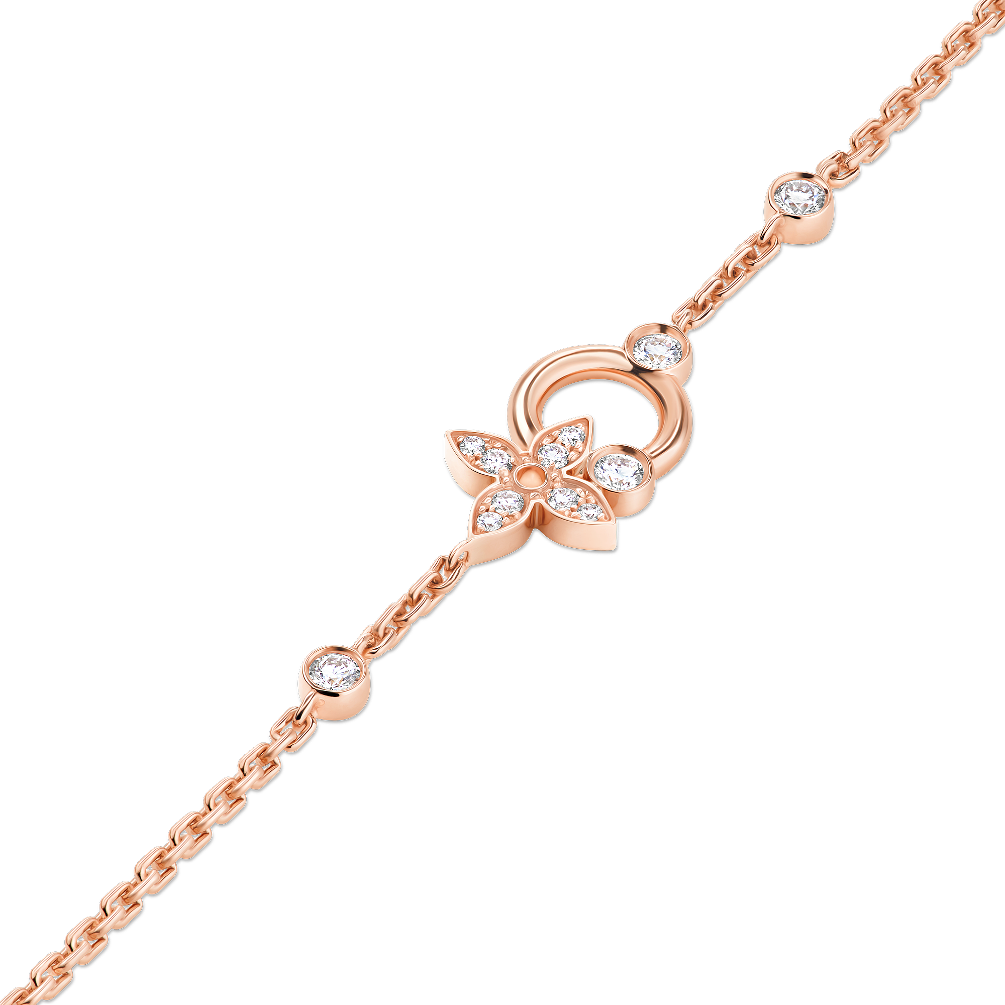 IDYLLE BLOSSOM 18K Gold Diamond Bracelet - 4
