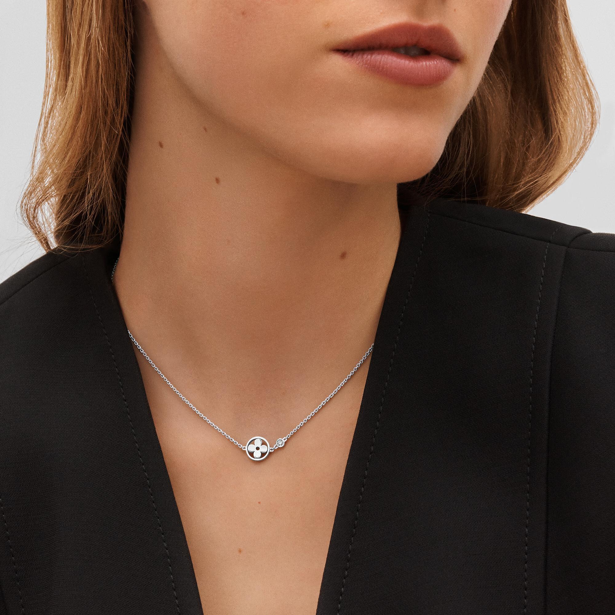IDYLLE BLOSSOM 18K Gold Diamond Necklace - 2