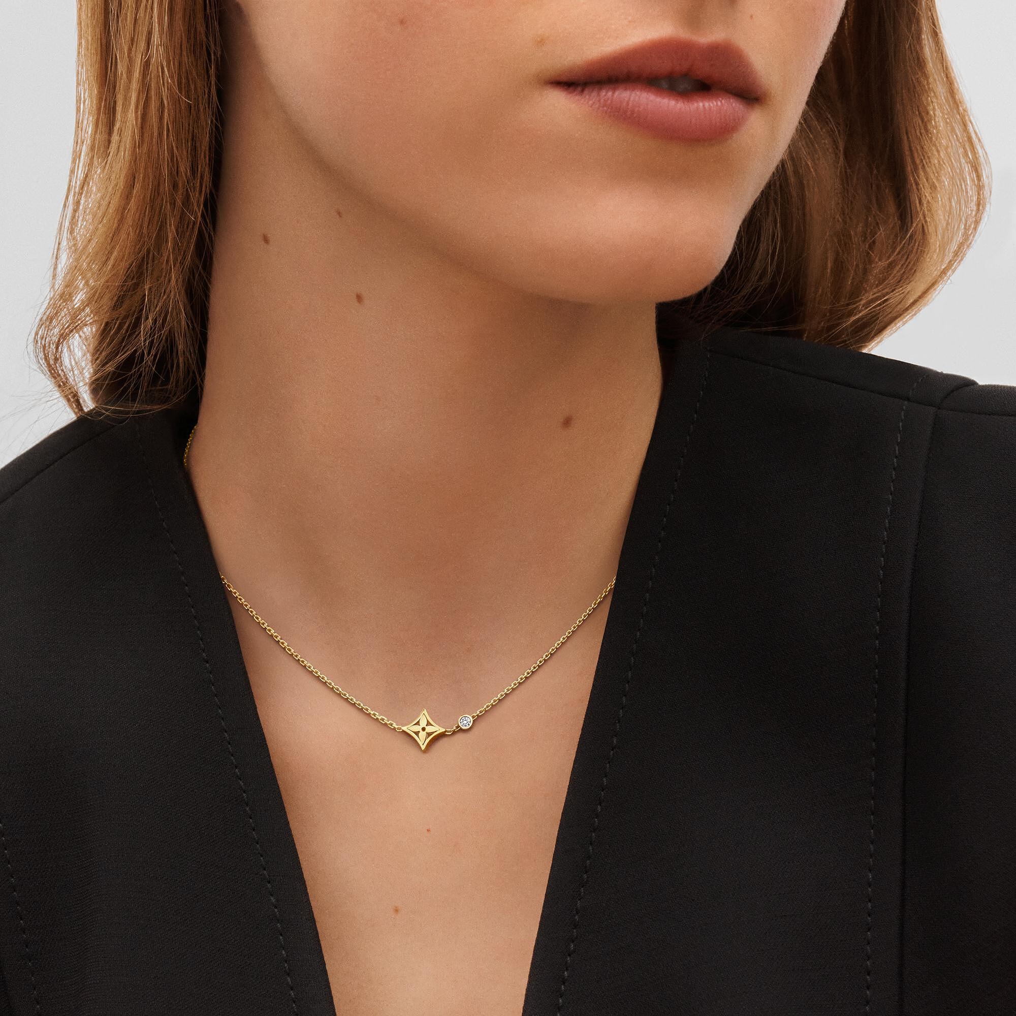 IDYLLE BLOSSOM 18K Gold Diamond Necklace - 2