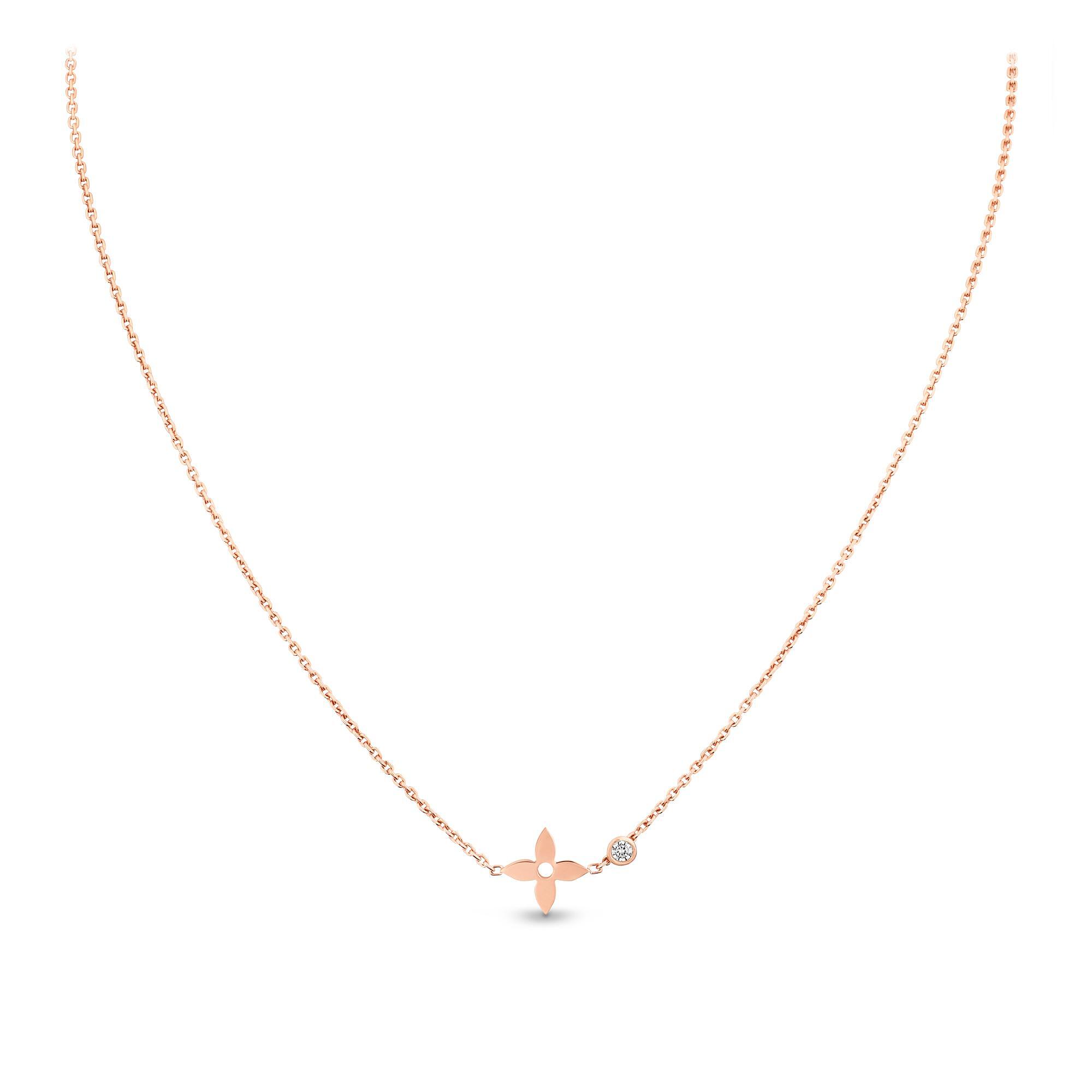 IDYLLE BLOSSOM 18K Gold Diamond Necklace - 3