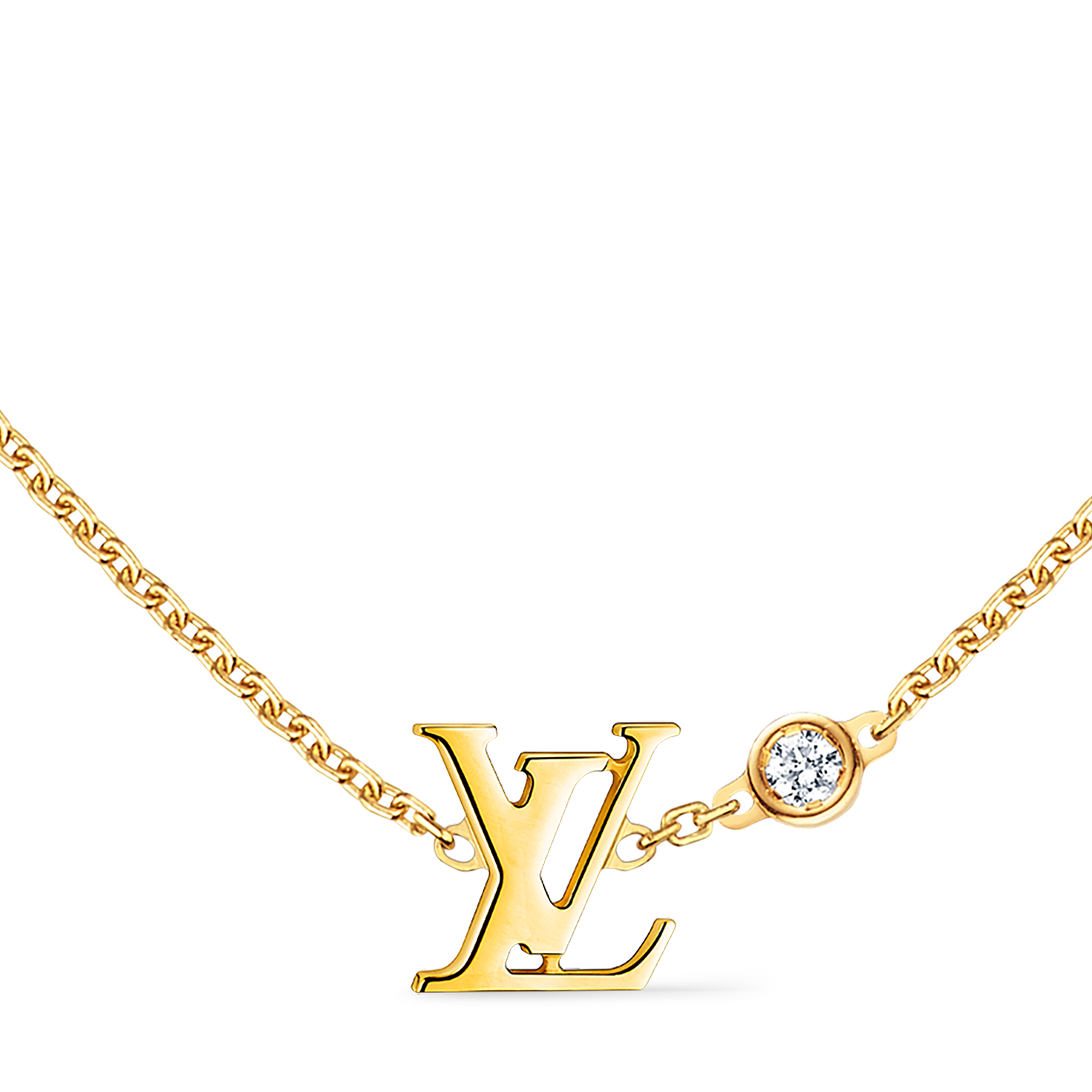 IDYLLE BLOSSOM 18K Gold Diamond Necklace - 1
