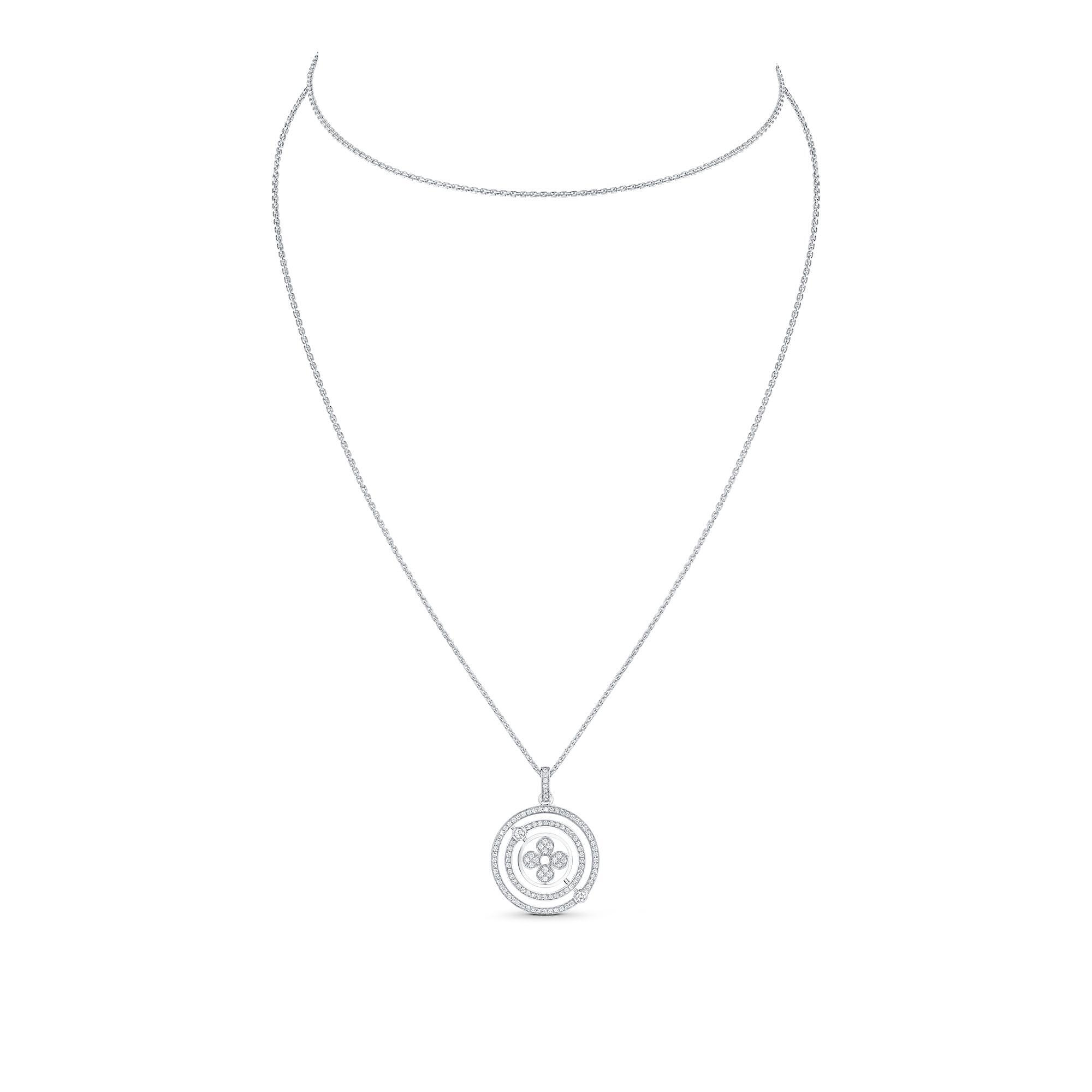 IDYLLE BLOSSOM 18K Gold Diamond Necklace - 3