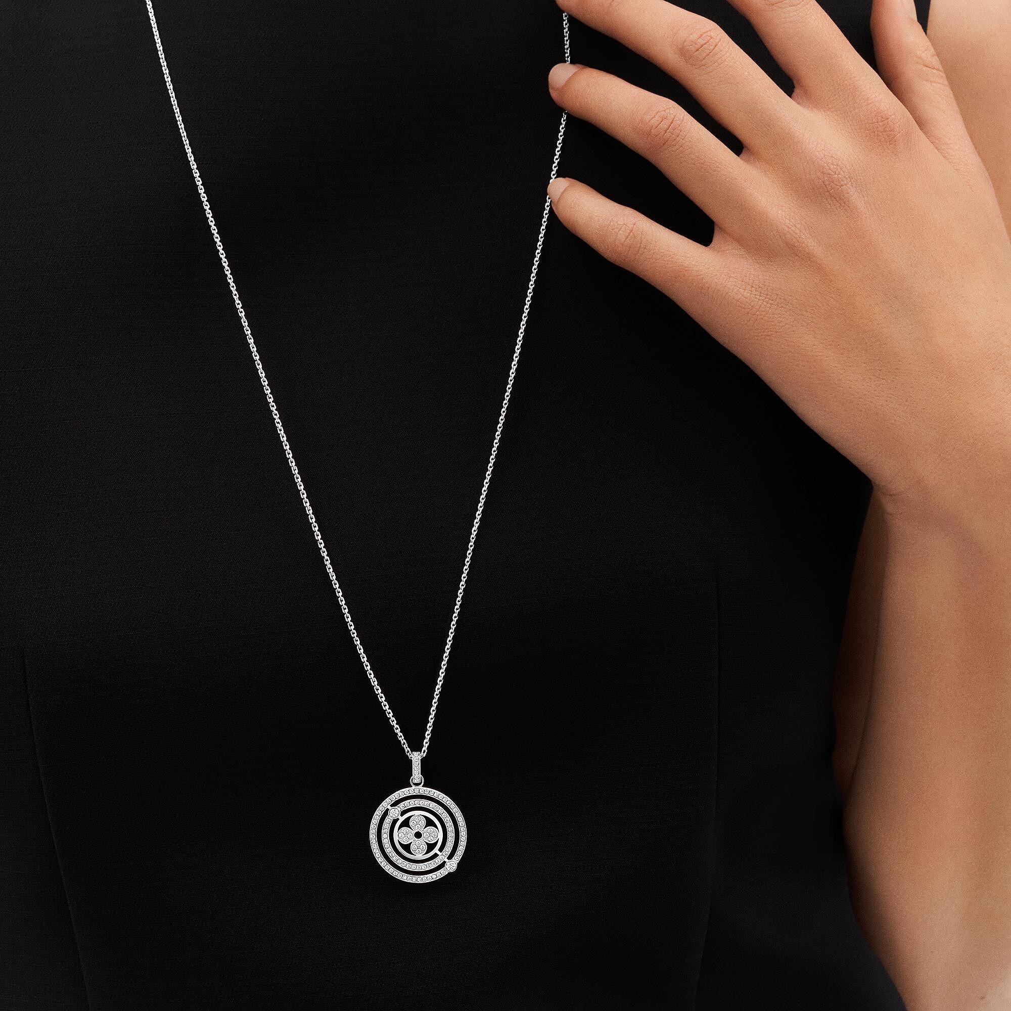 IDYLLE BLOSSOM 18K Gold Diamond Necklace - 2