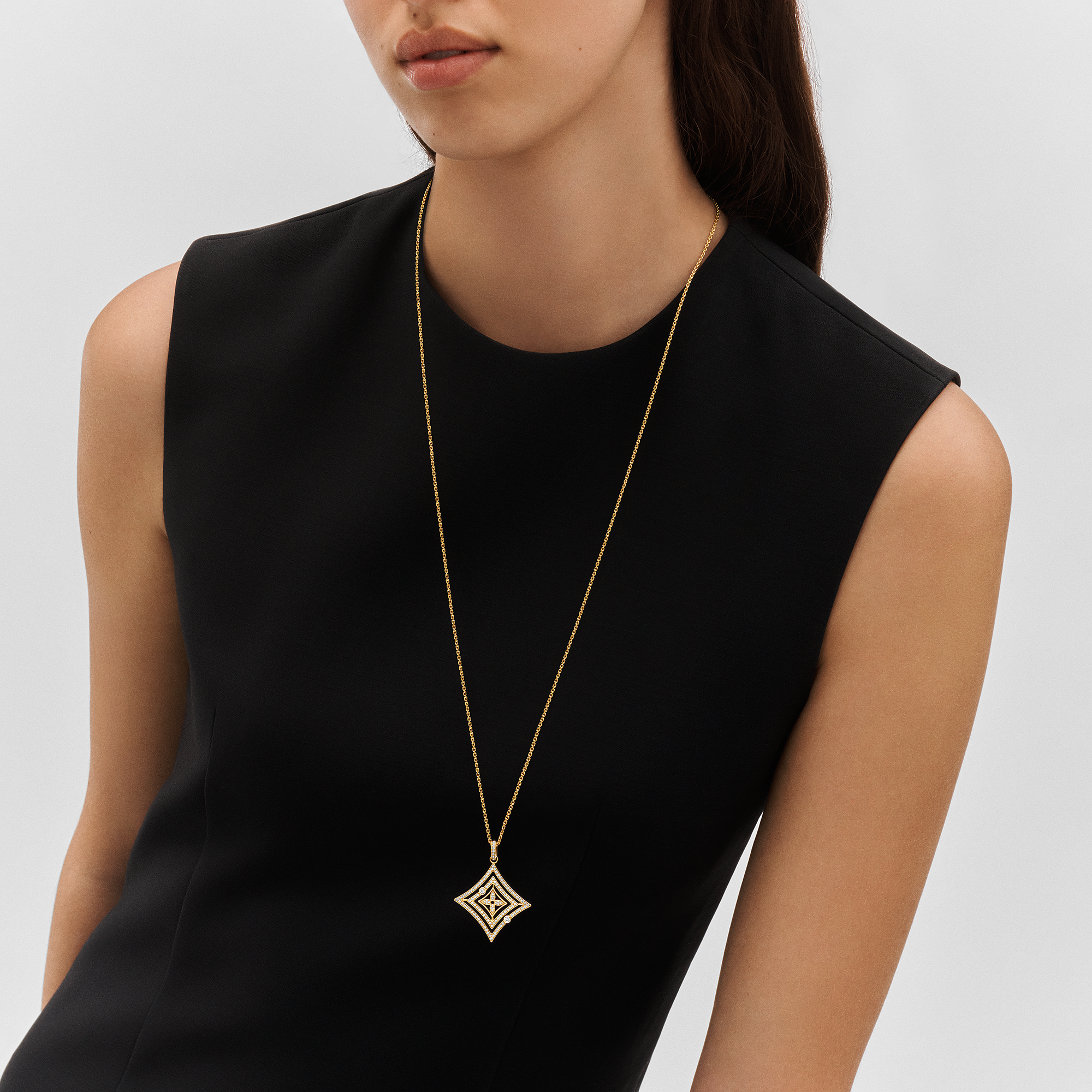IDYLLE BLOSSOM 18K Gold Diamond Necklace - 2