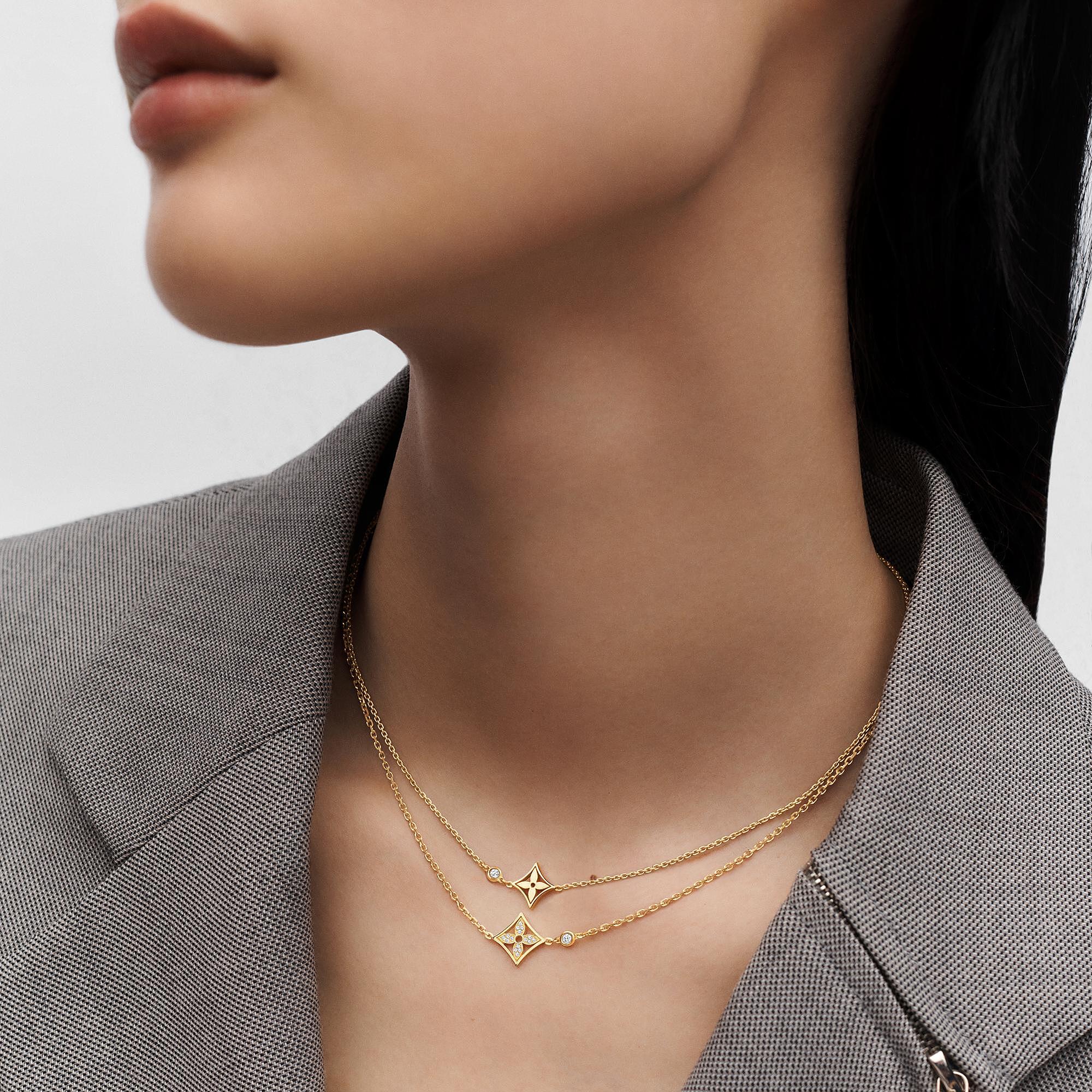 IDYLLE BLOSSOM 18K Gold Diamond Necklace - 4