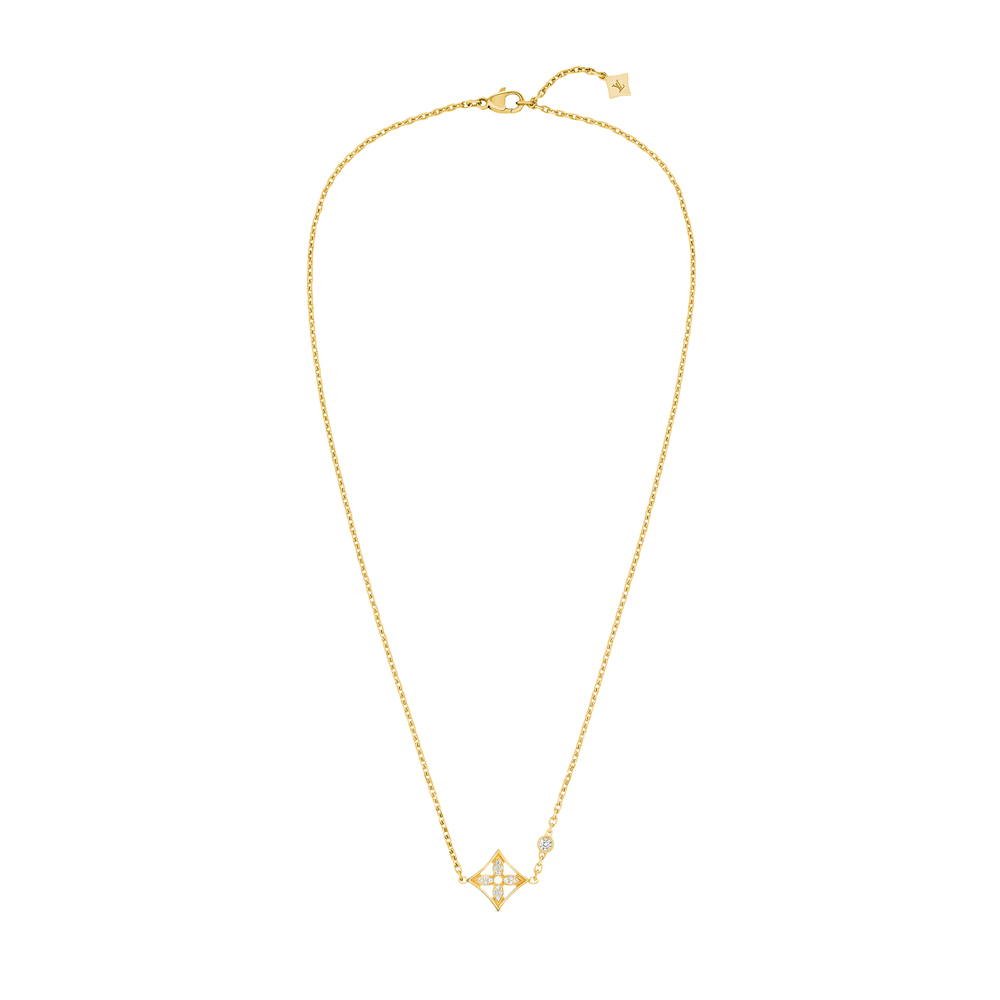 IDYLLE BLOSSOM 18K Gold Diamond Necklace - 5