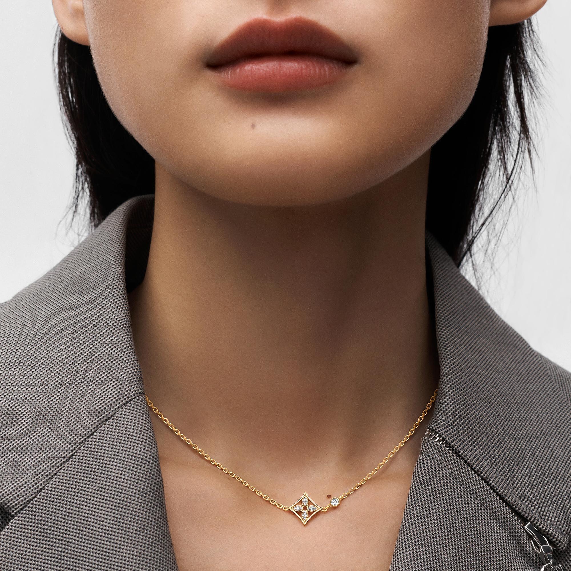 IDYLLE BLOSSOM 18K Gold Diamond Necklace - 2