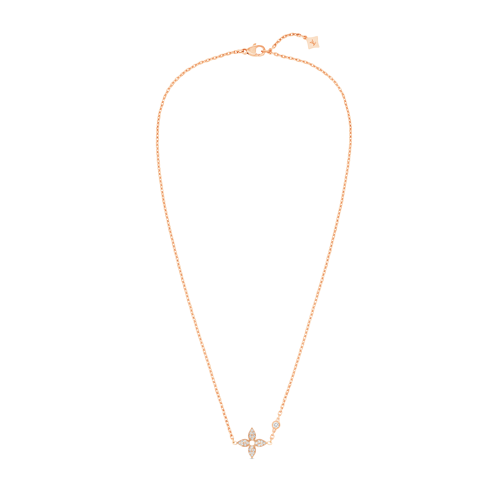 IDYLLE BLOSSOM 18K Gold Diamond Necklace - 5