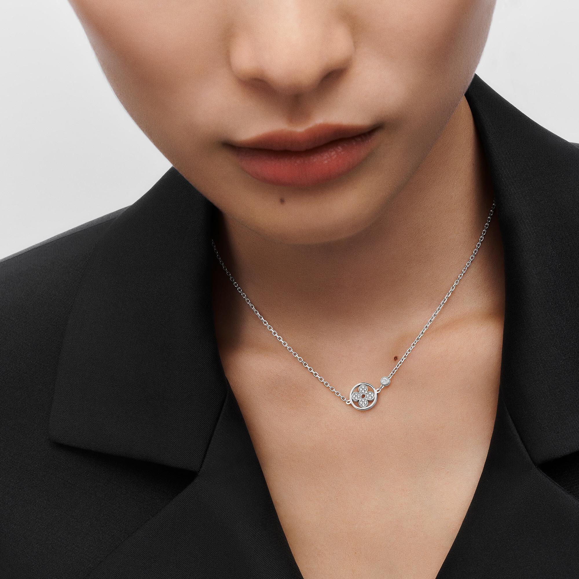 IDYLLE BLOSSOM 18K Gold Diamond Necklace - 4